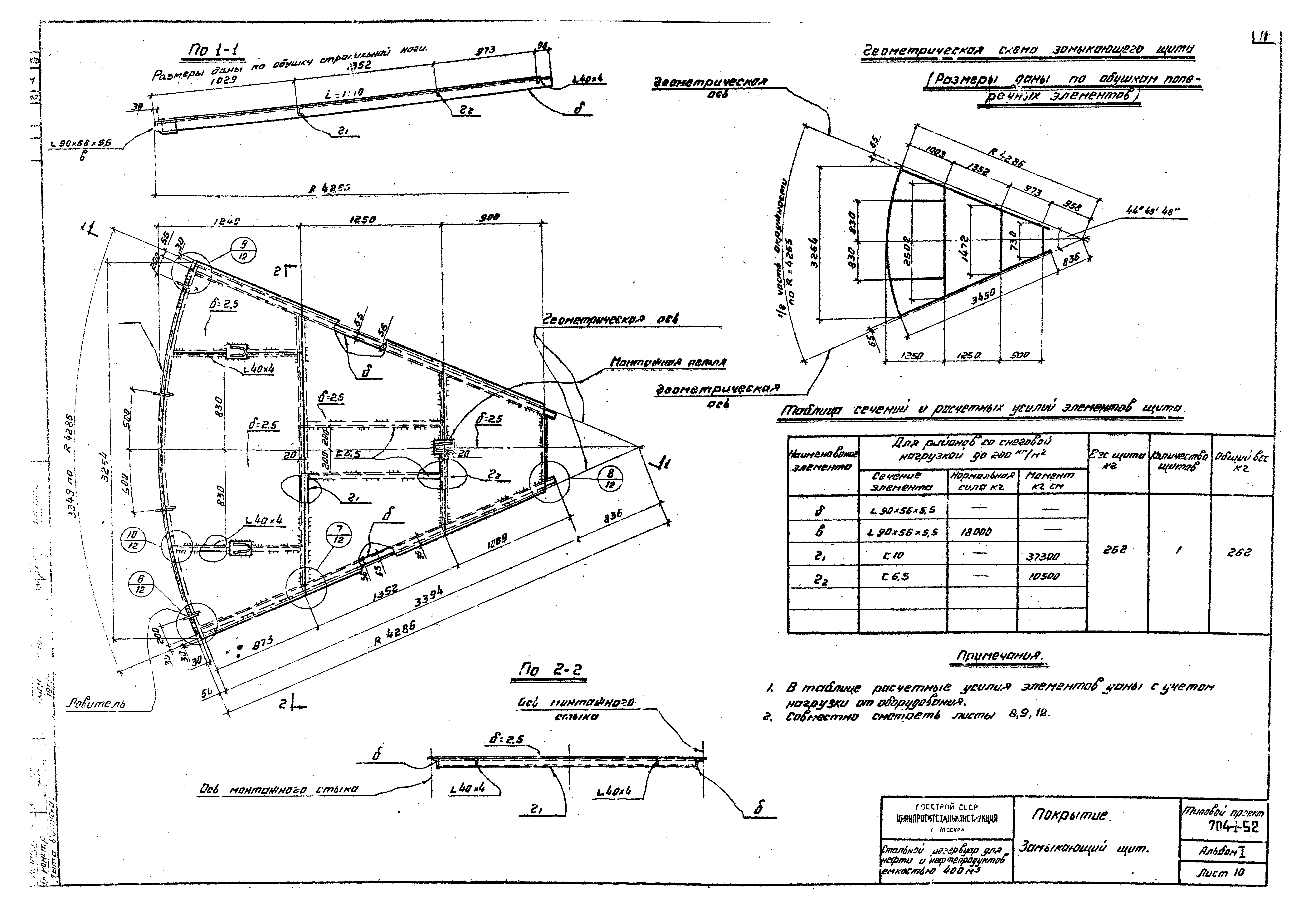 Типовой проект 704-1-52