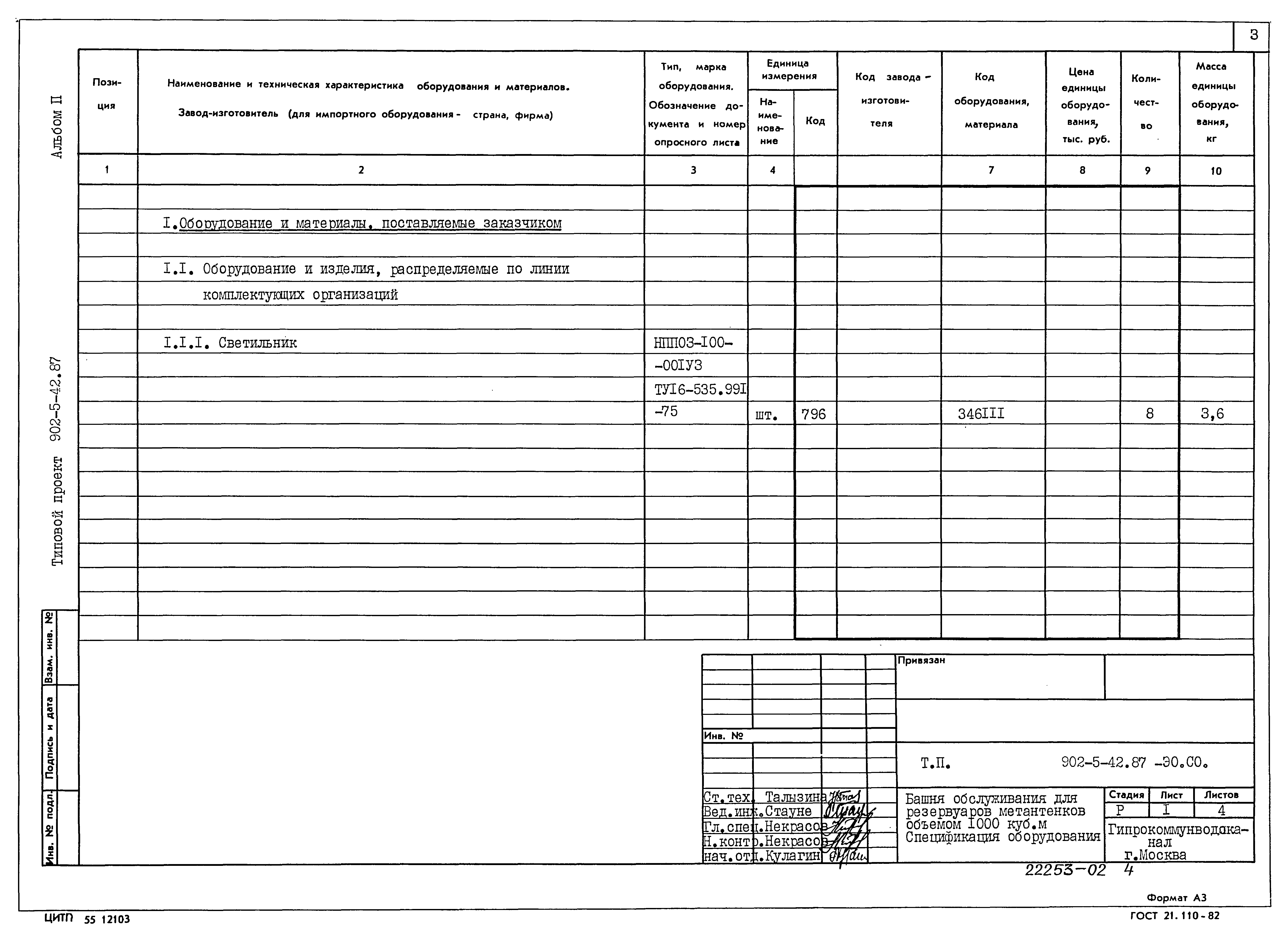 Типовой проект 902-5-42.87