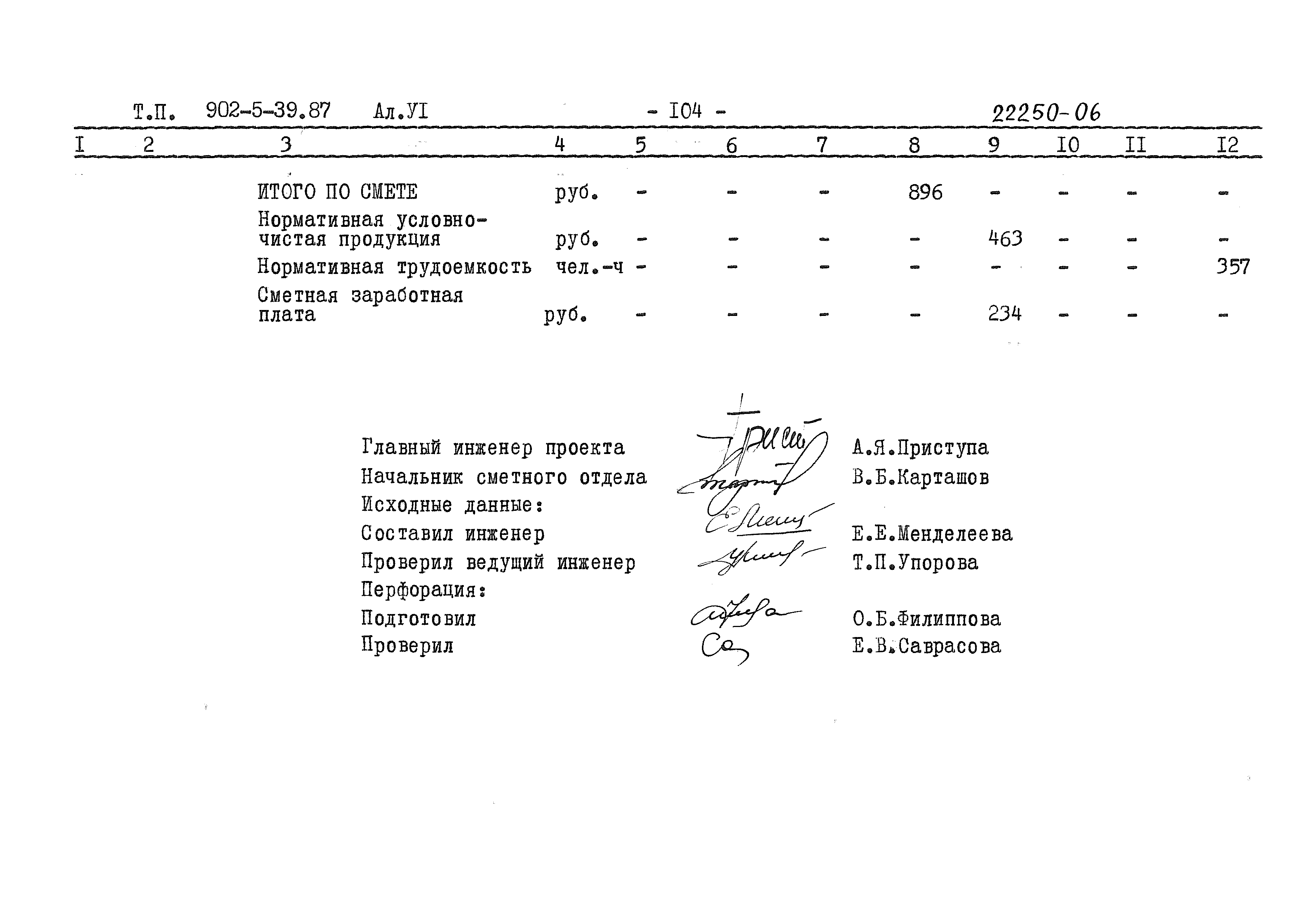 Типовой проект 902-5-39.87