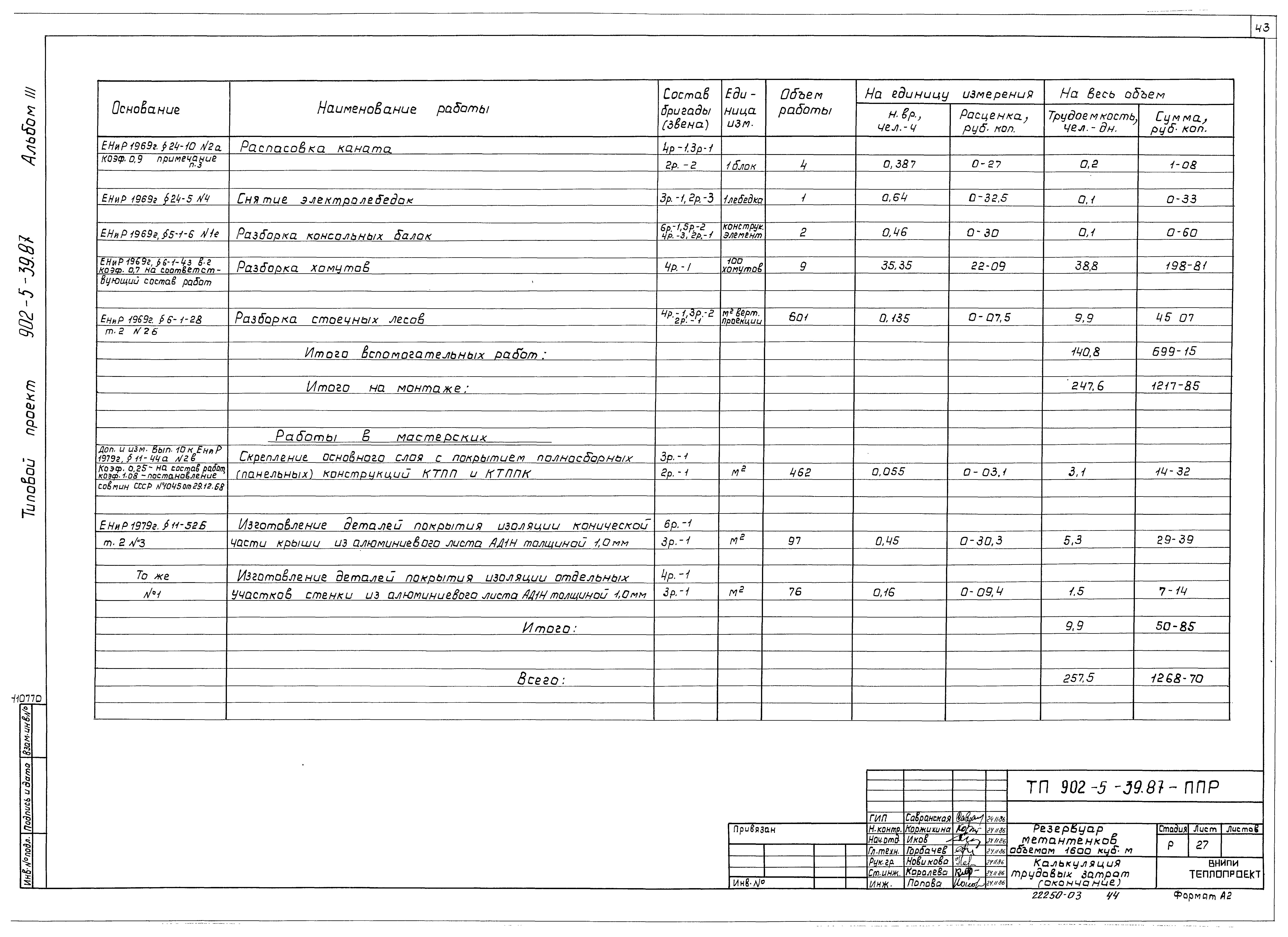 Типовой проект 902-5-39.87
