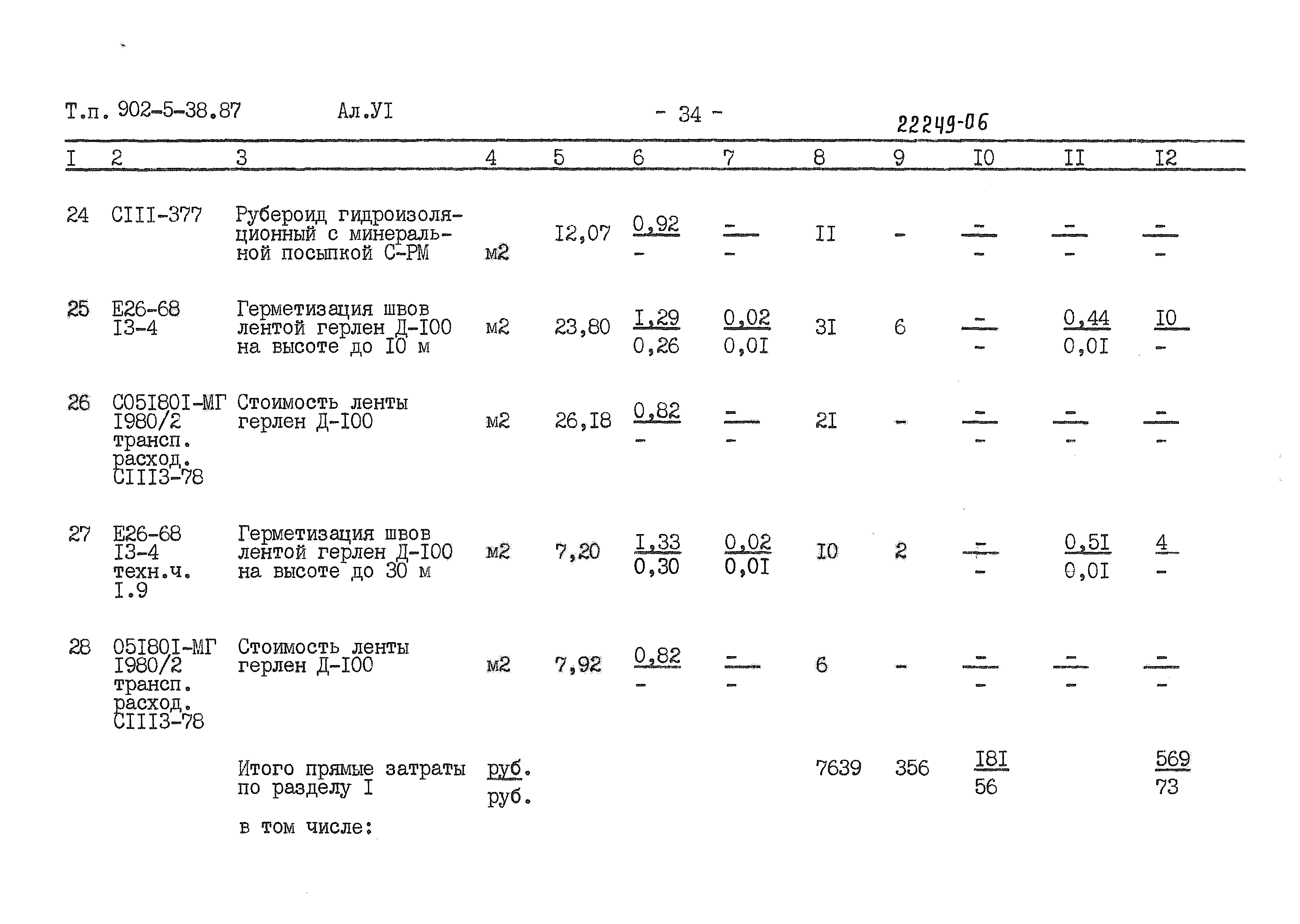Типовой проект 902-5-38.87