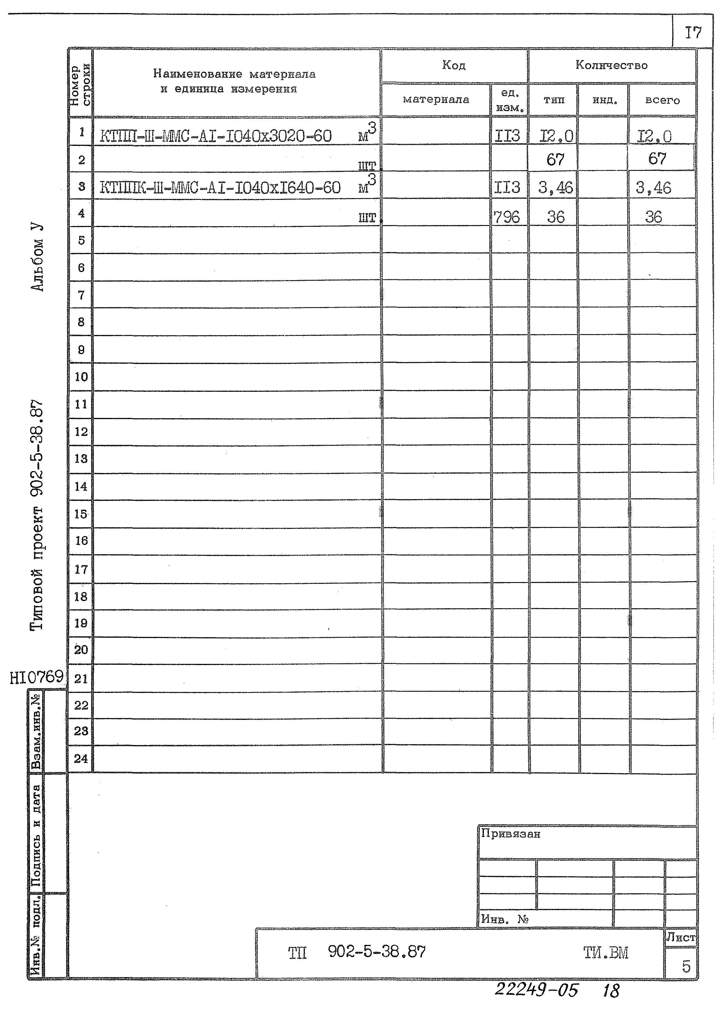 Типовой проект 902-5-38.87