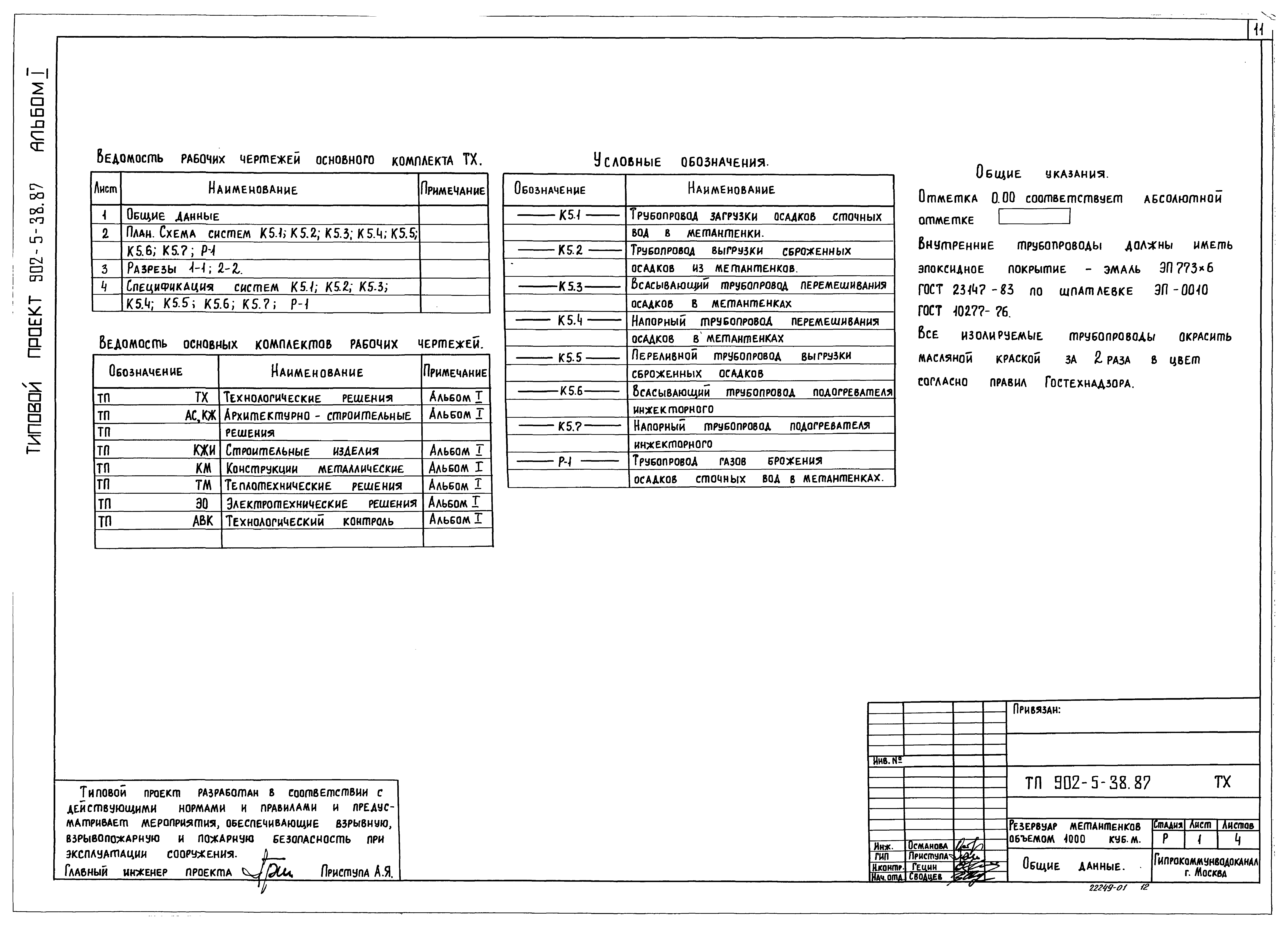 Типовой проект 902-5-38.87