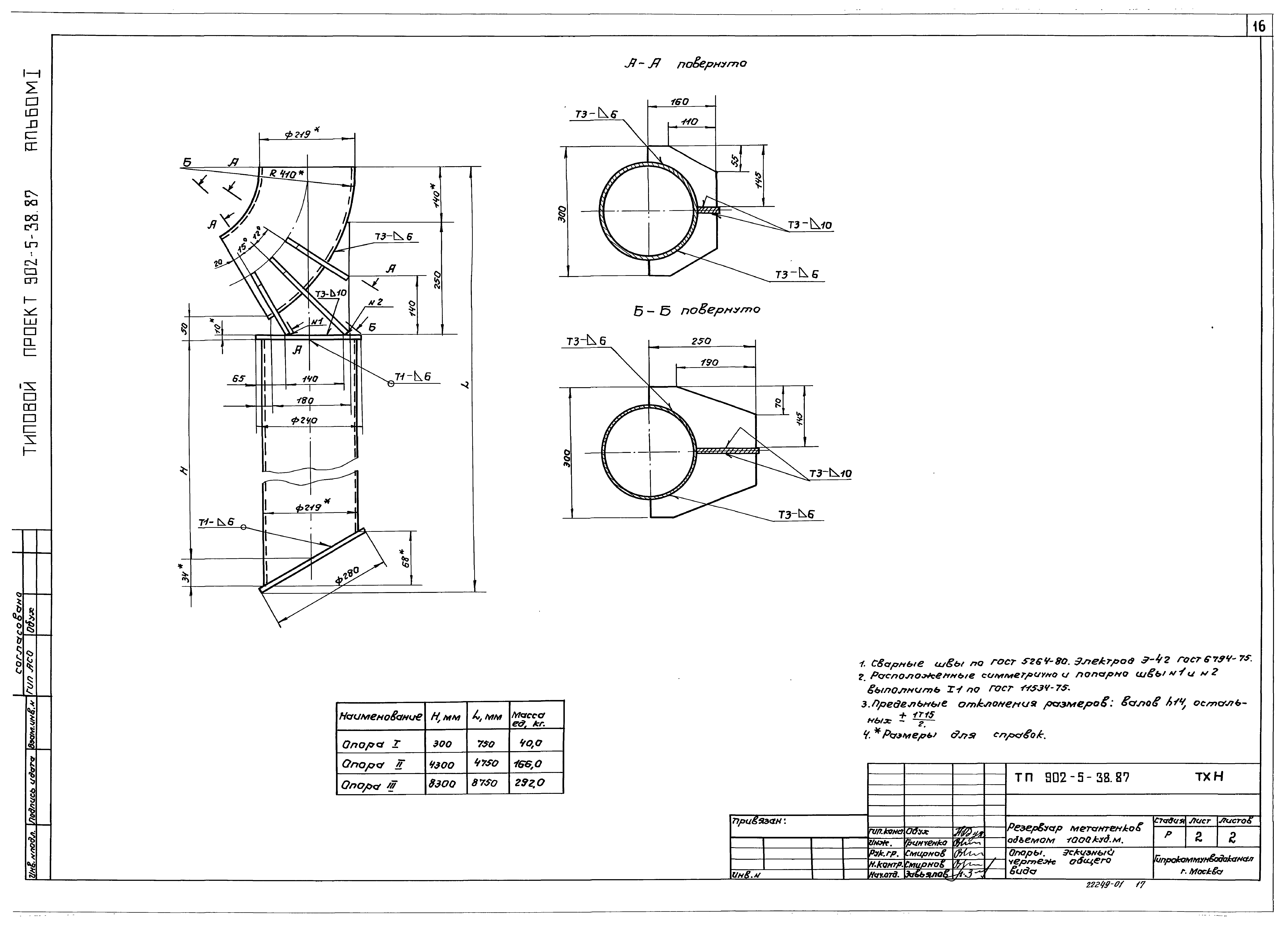 Типовой проект 902-5-38.87