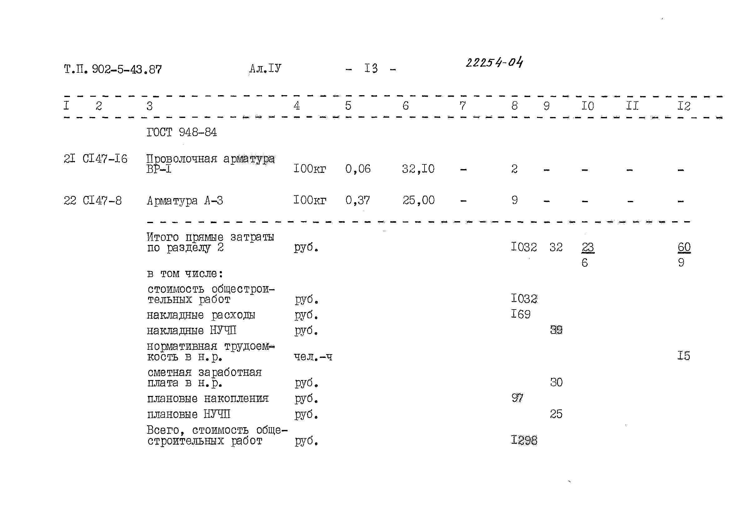 Типовой проект 902-5-43.87