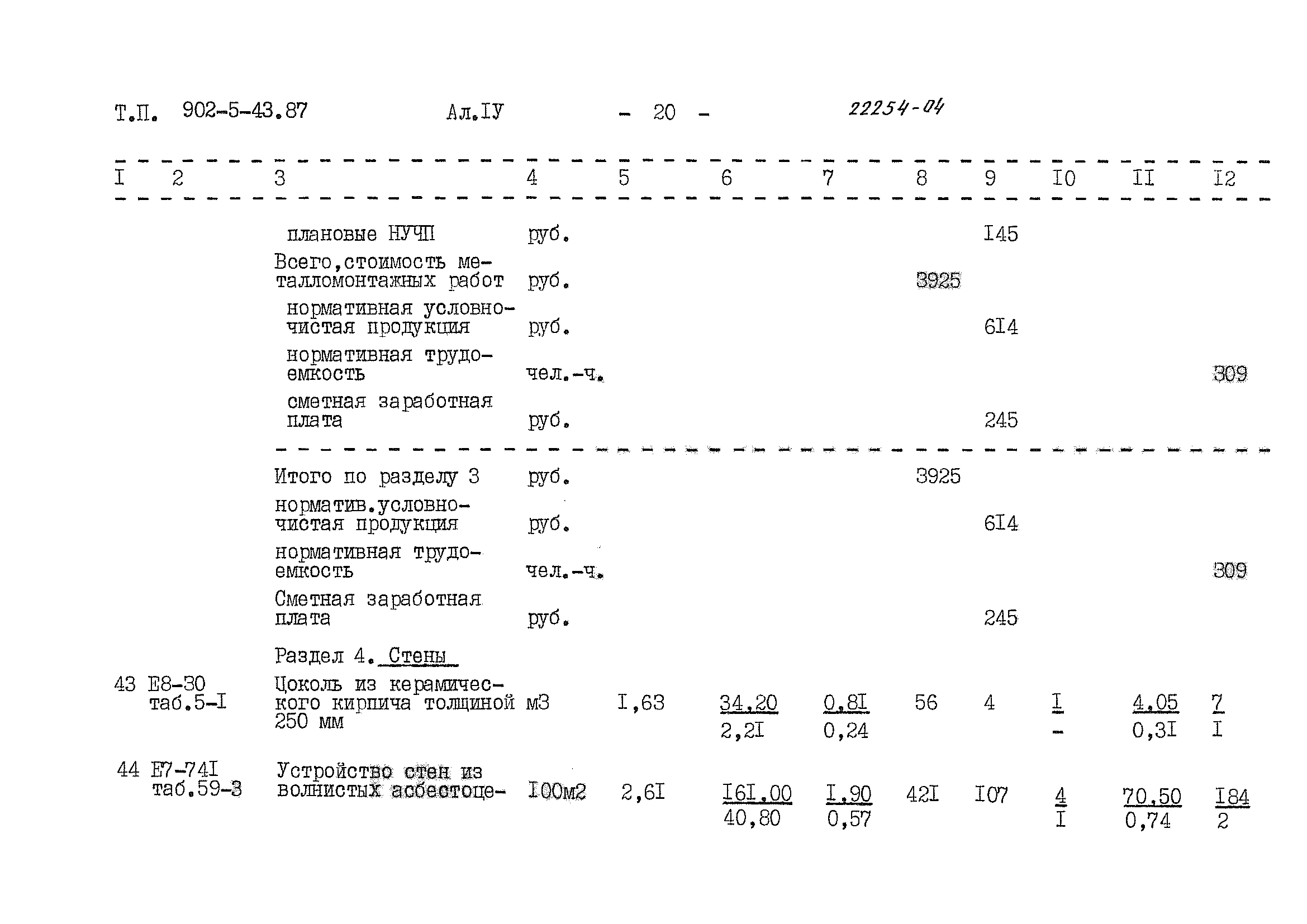 Типовой проект 902-5-43.87