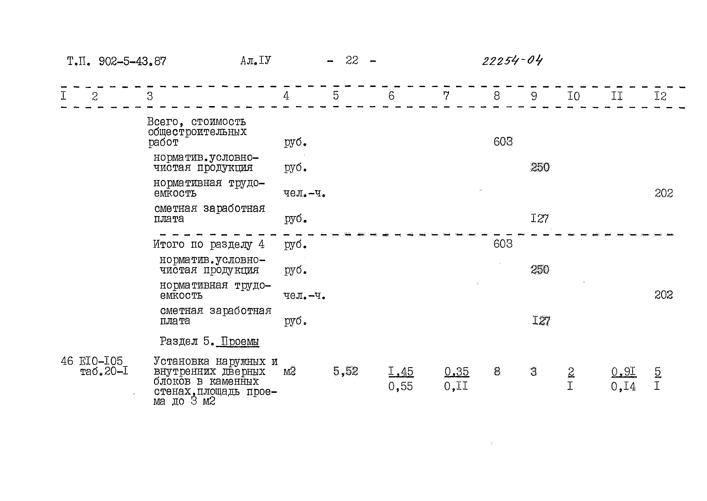 Типовой проект 902-5-43.87