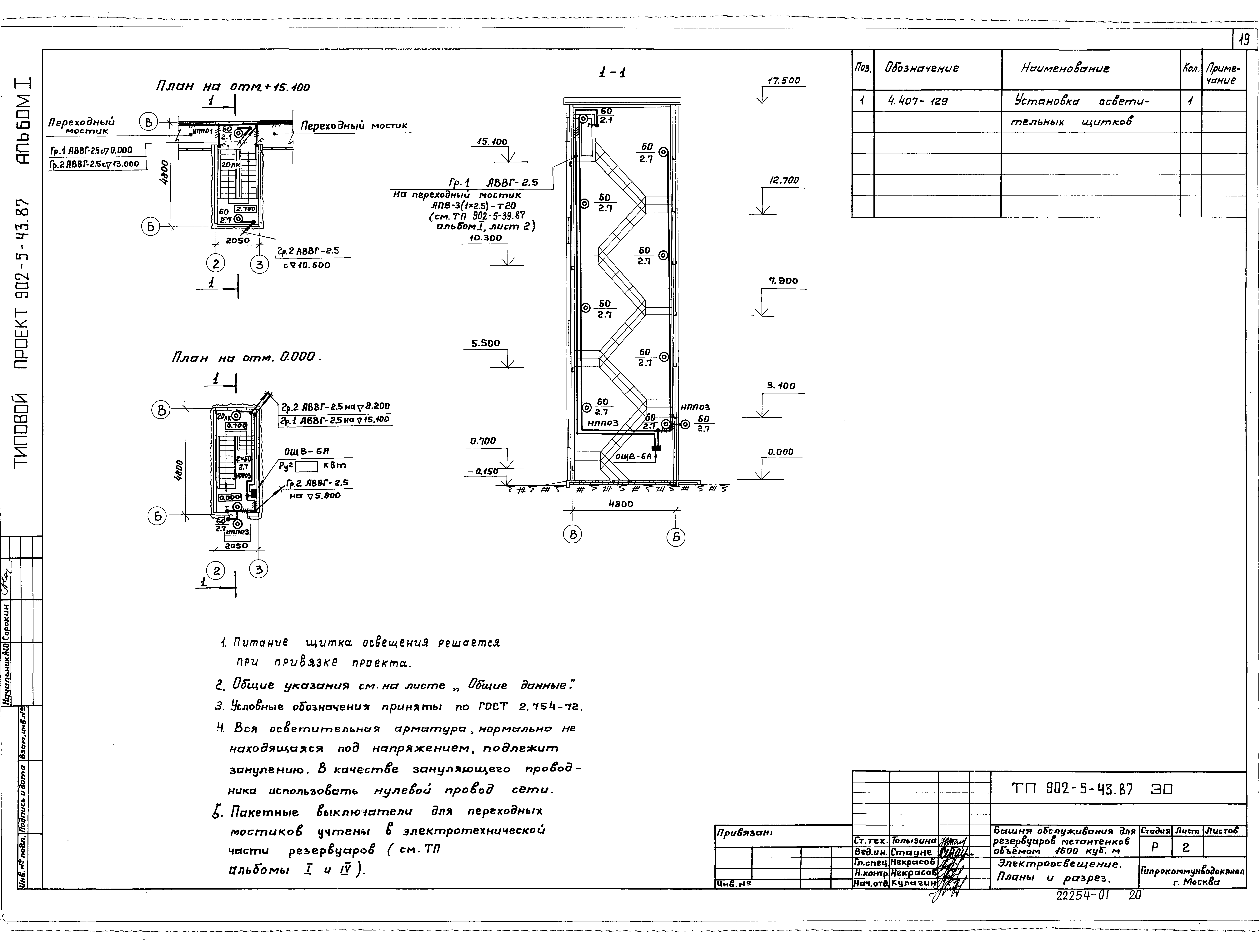 Типовой проект 902-5-43.87