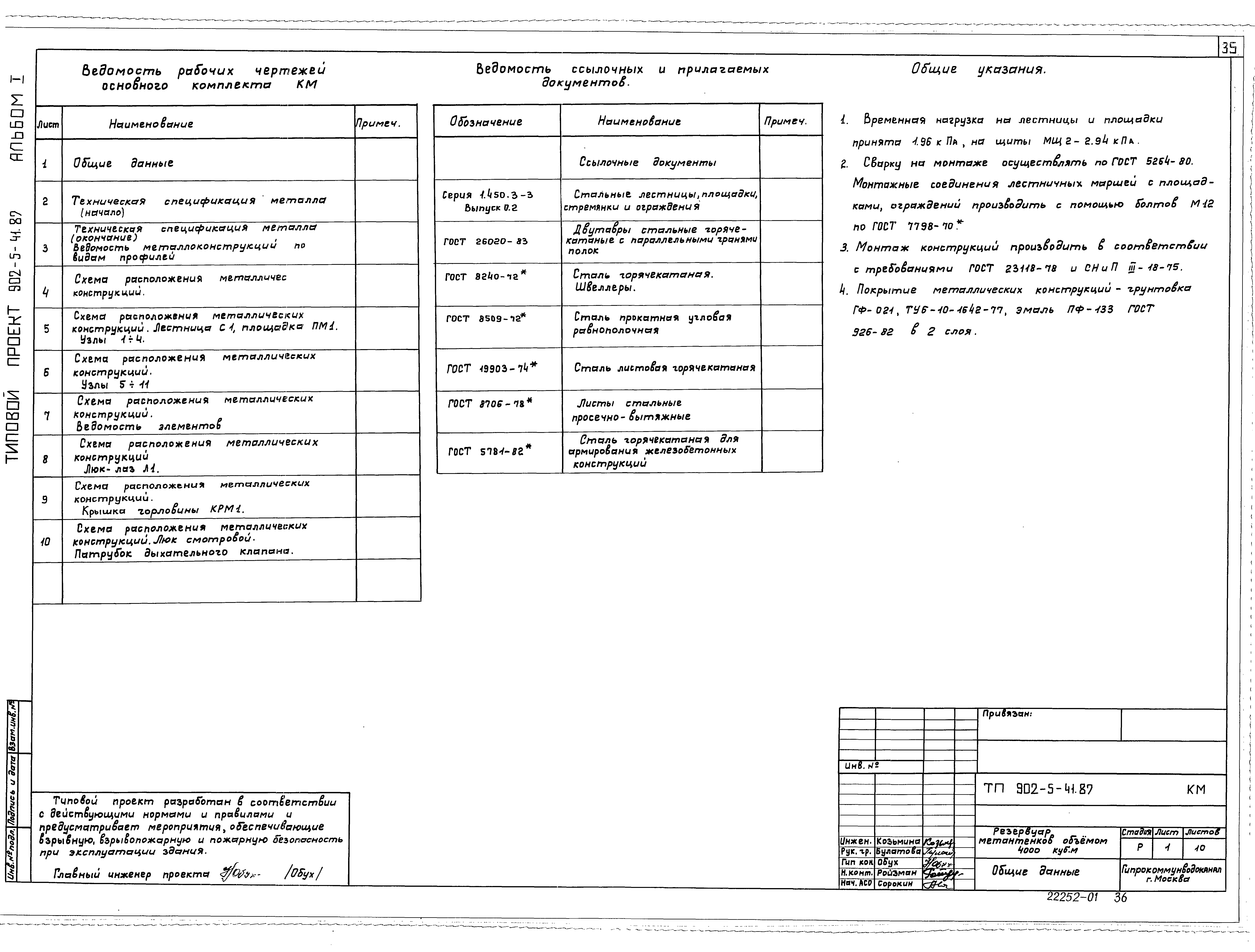 Типовой проект 902-5-41.87