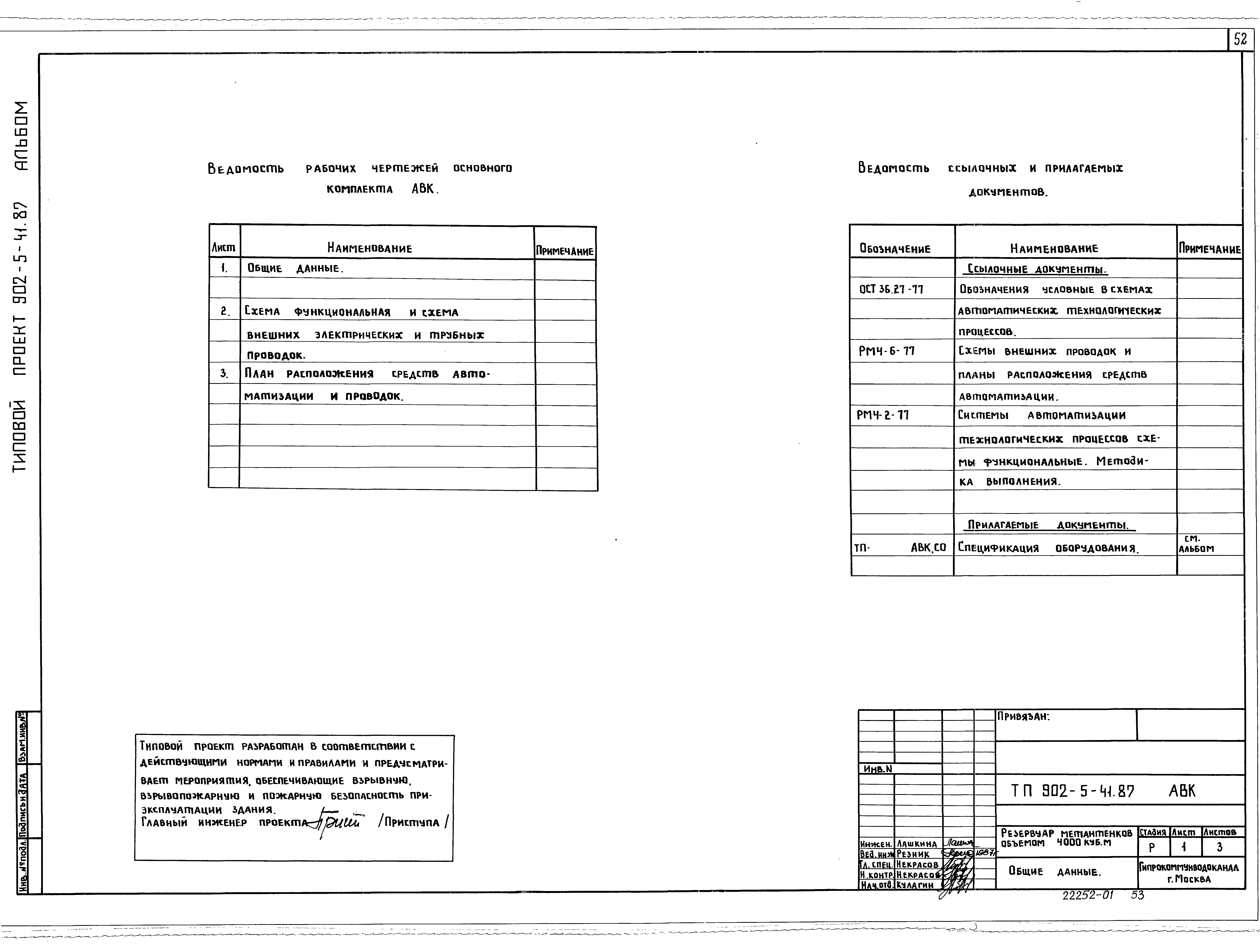Типовой проект 902-5-41.87