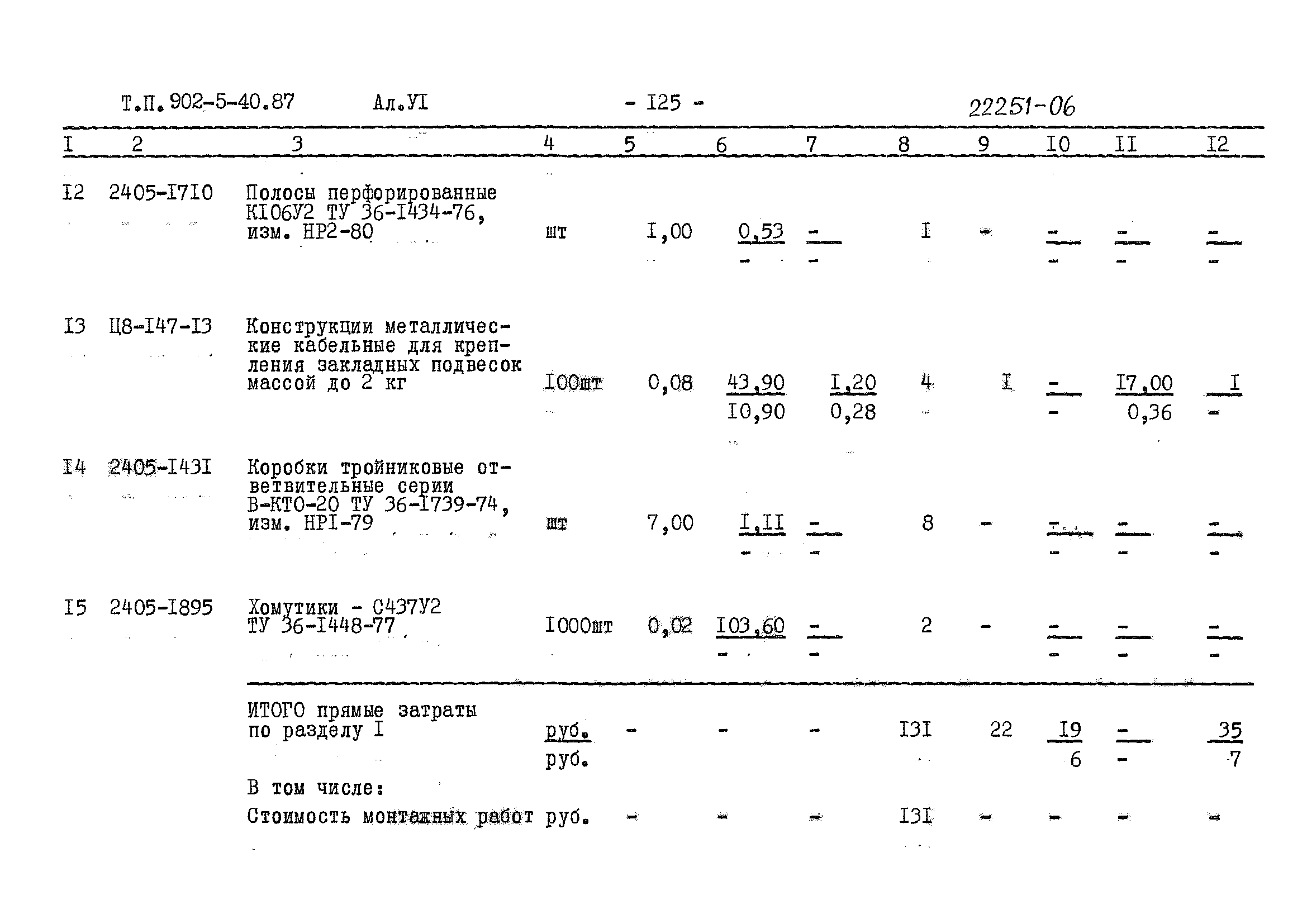 Типовой проект 902-5-40.87