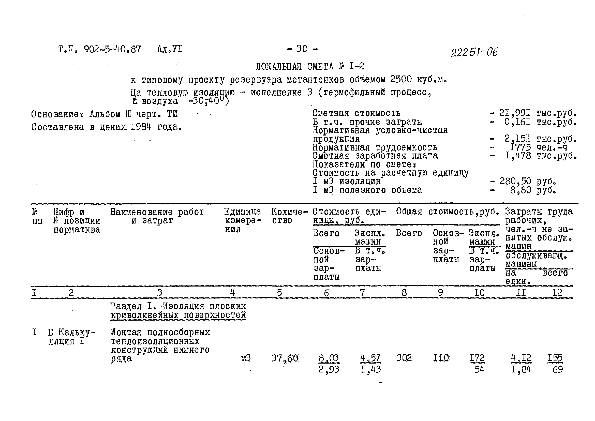 Типовой проект 902-5-40.87