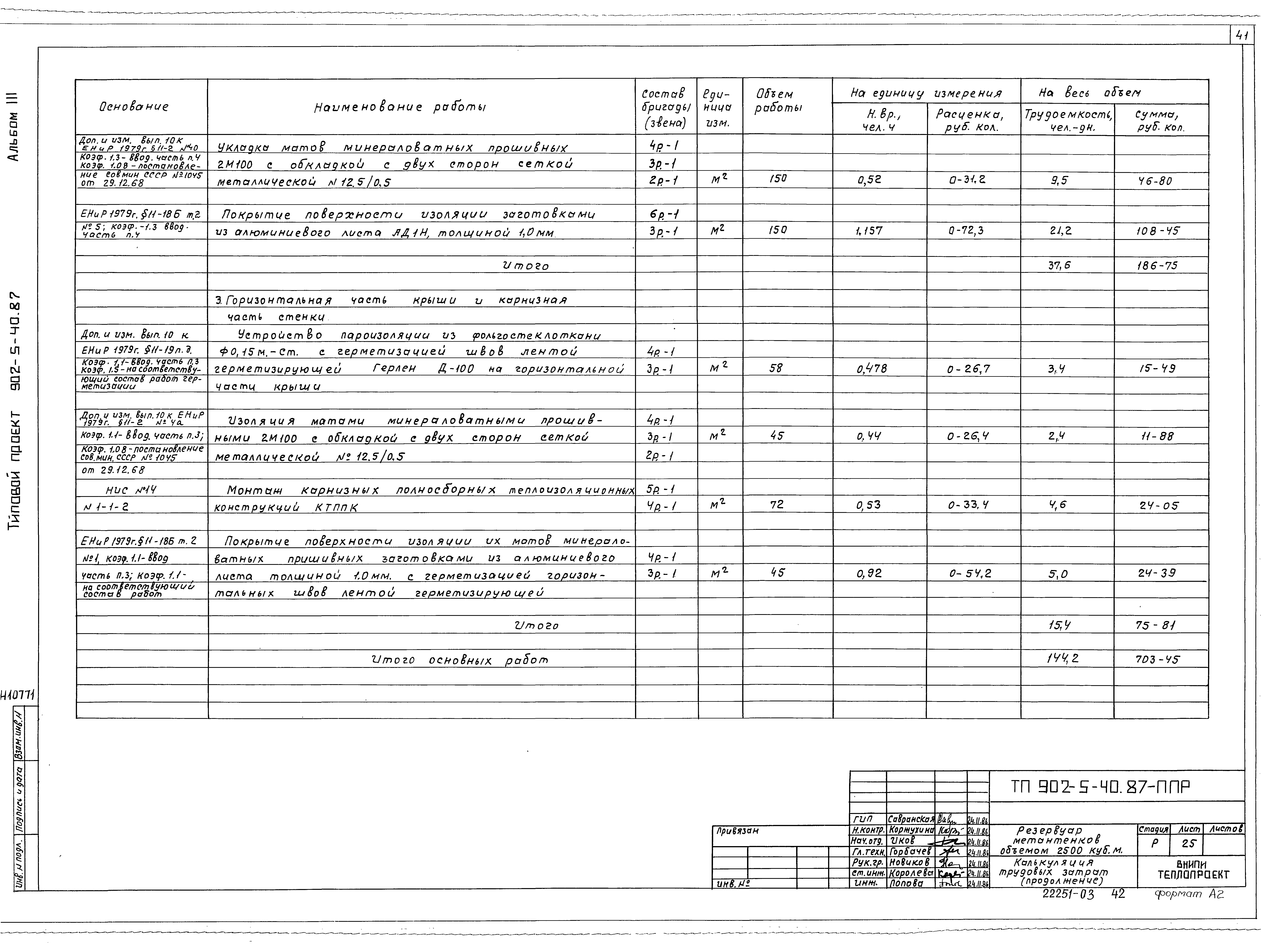 Типовой проект 902-5-40.87