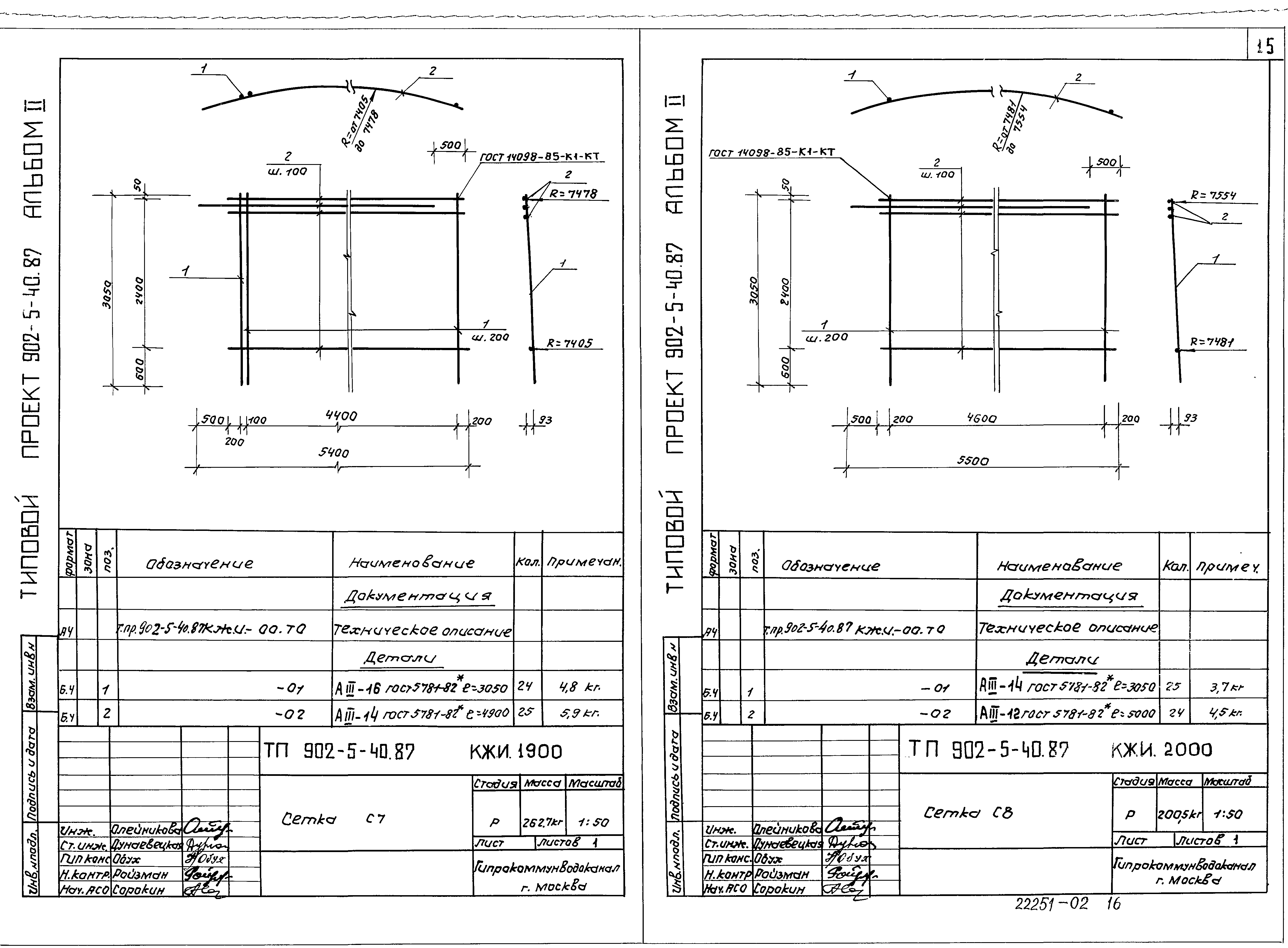 Типовой проект 902-5-40.87