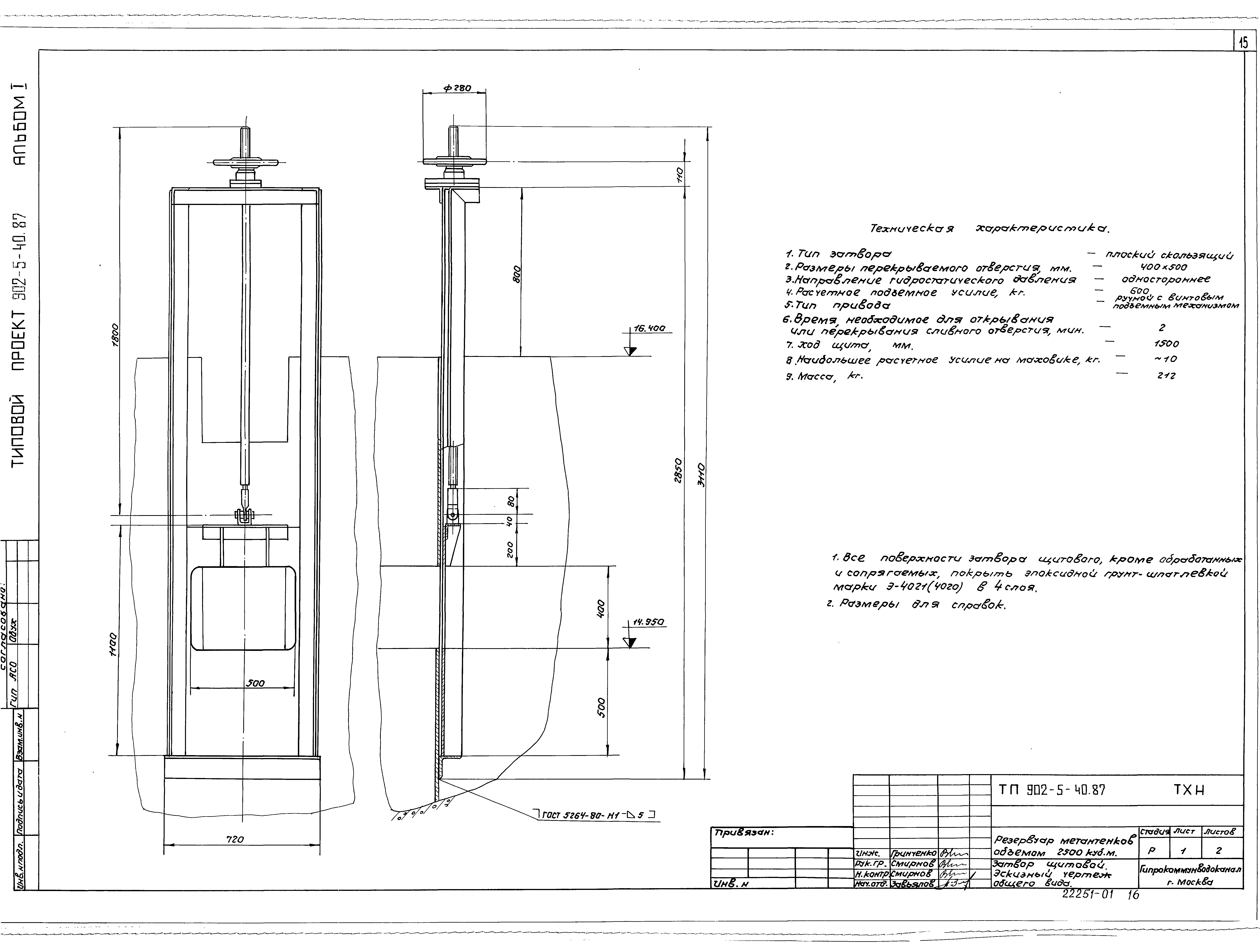 Типовой проект 902-5-40.87