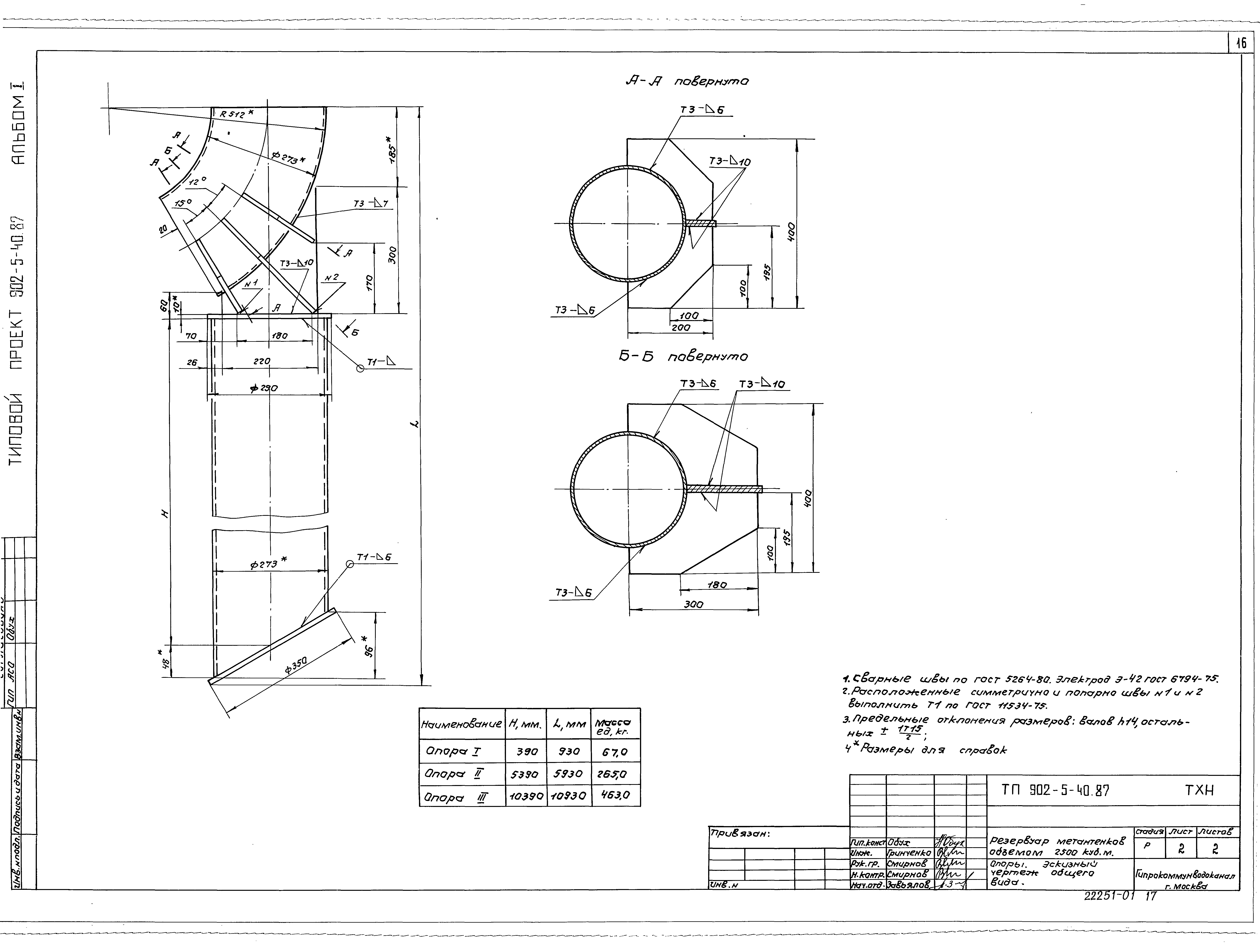 Типовой проект 902-5-40.87