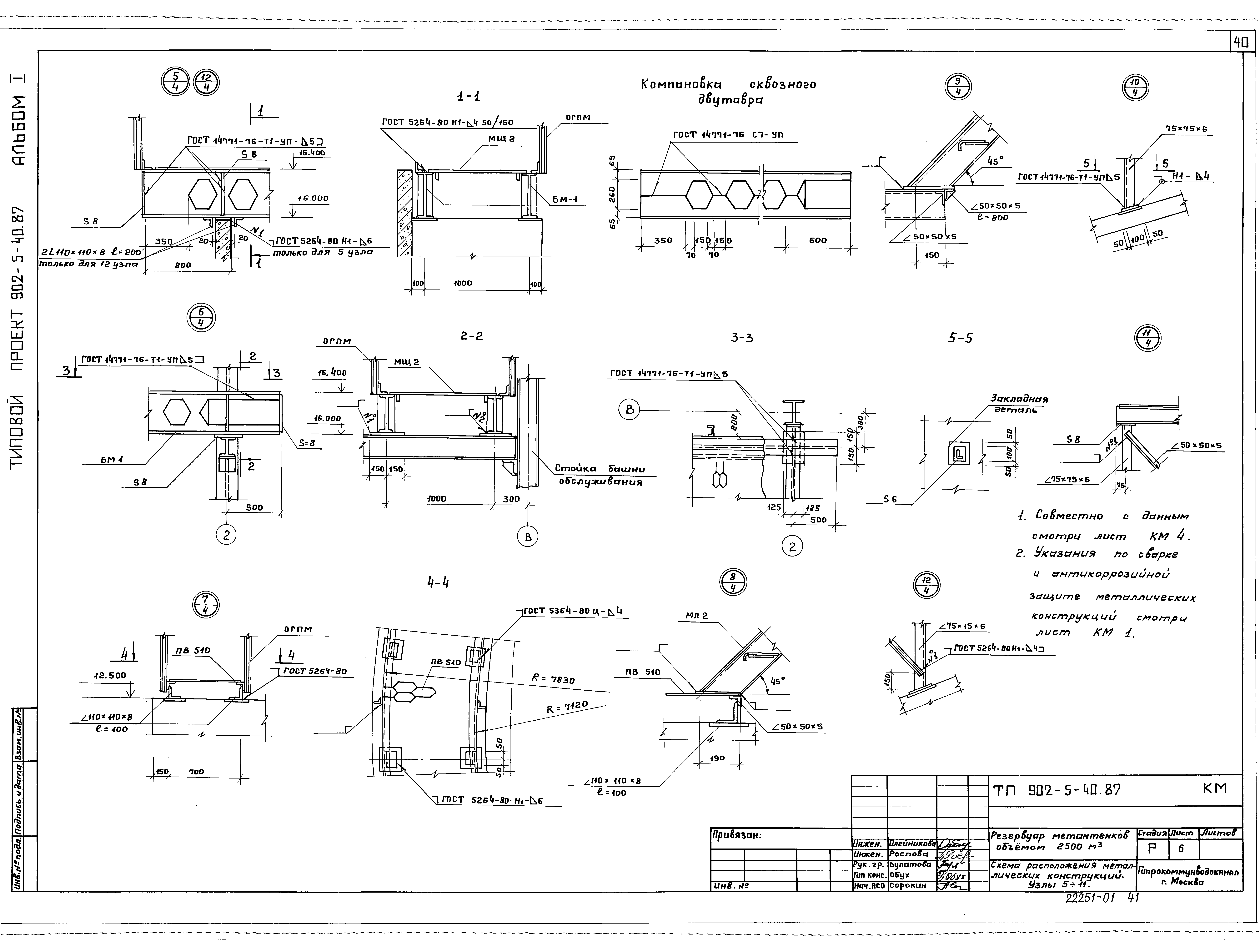 Типовой проект 902-5-40.87