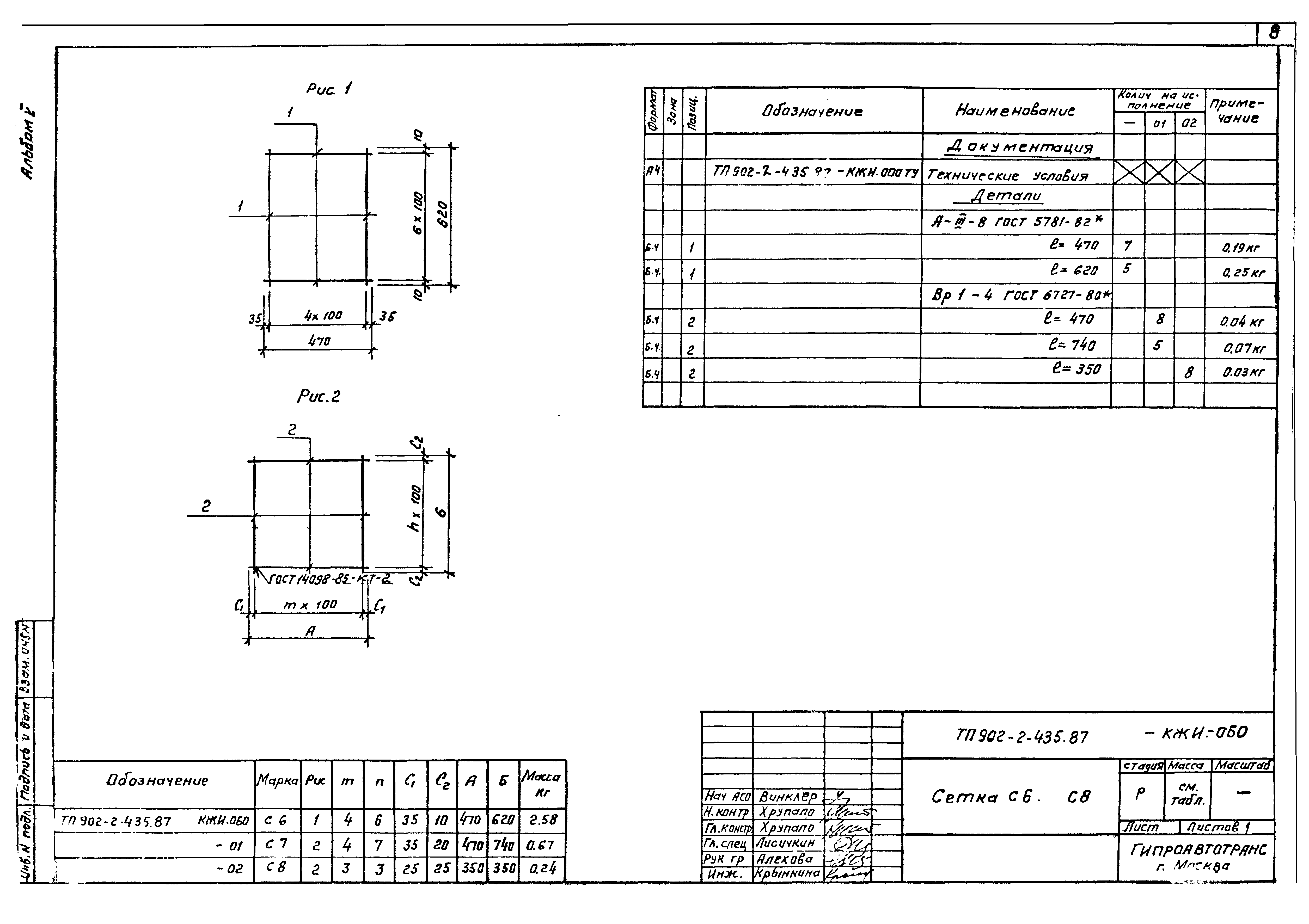 Типовой проект 902-2-435.87
