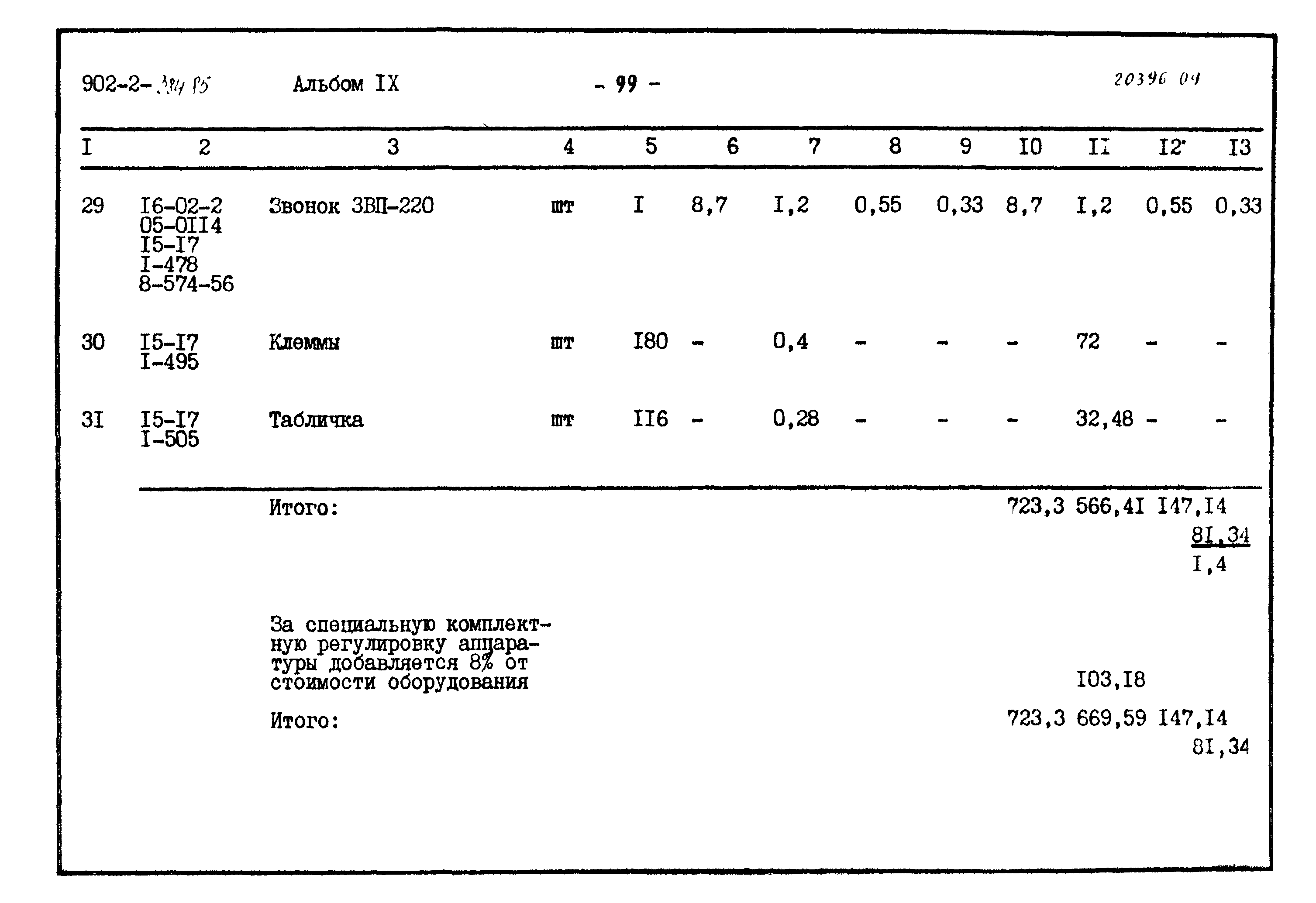 Типовой проект 902-2-384.85