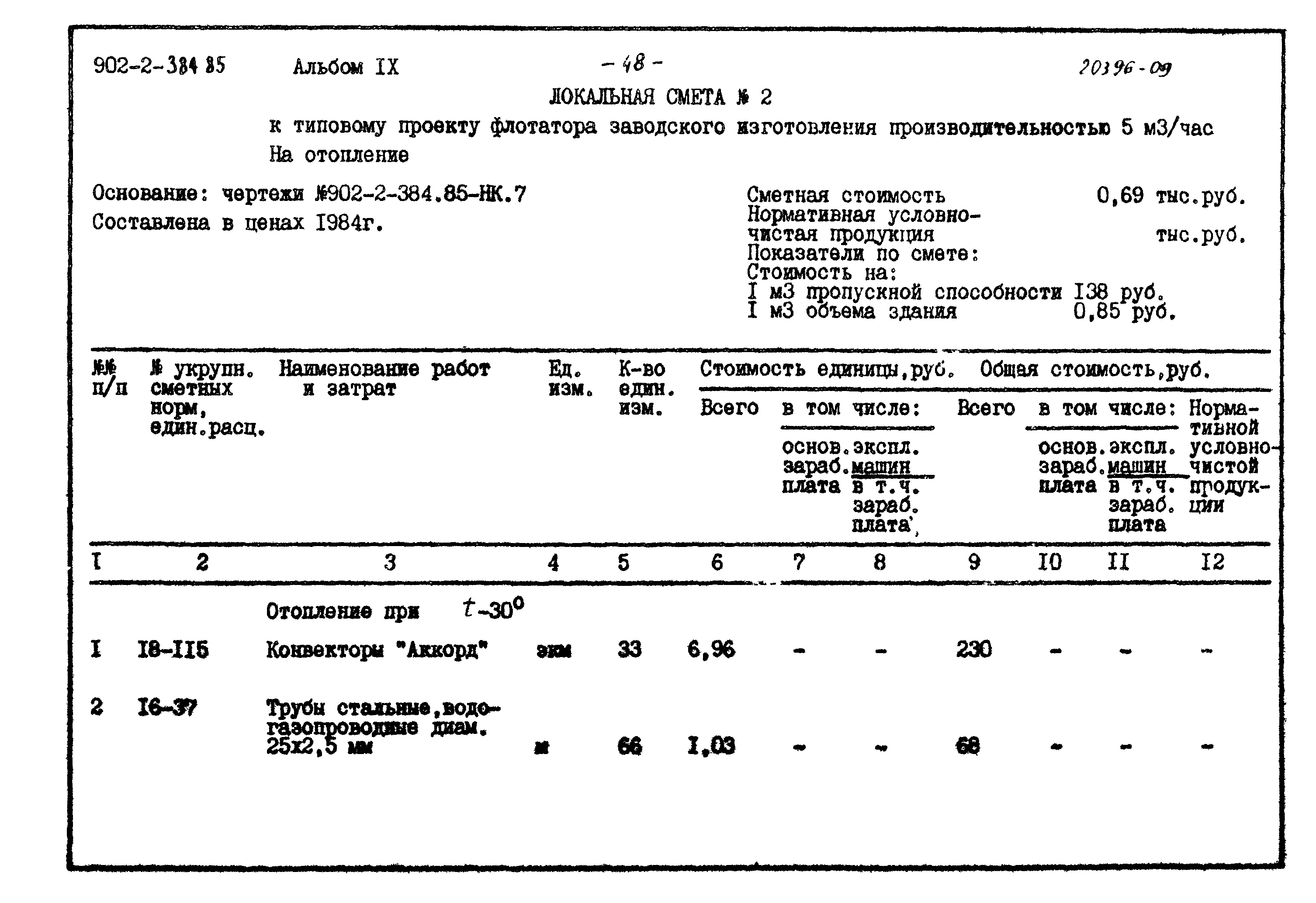 Типовой проект 902-2-384.85