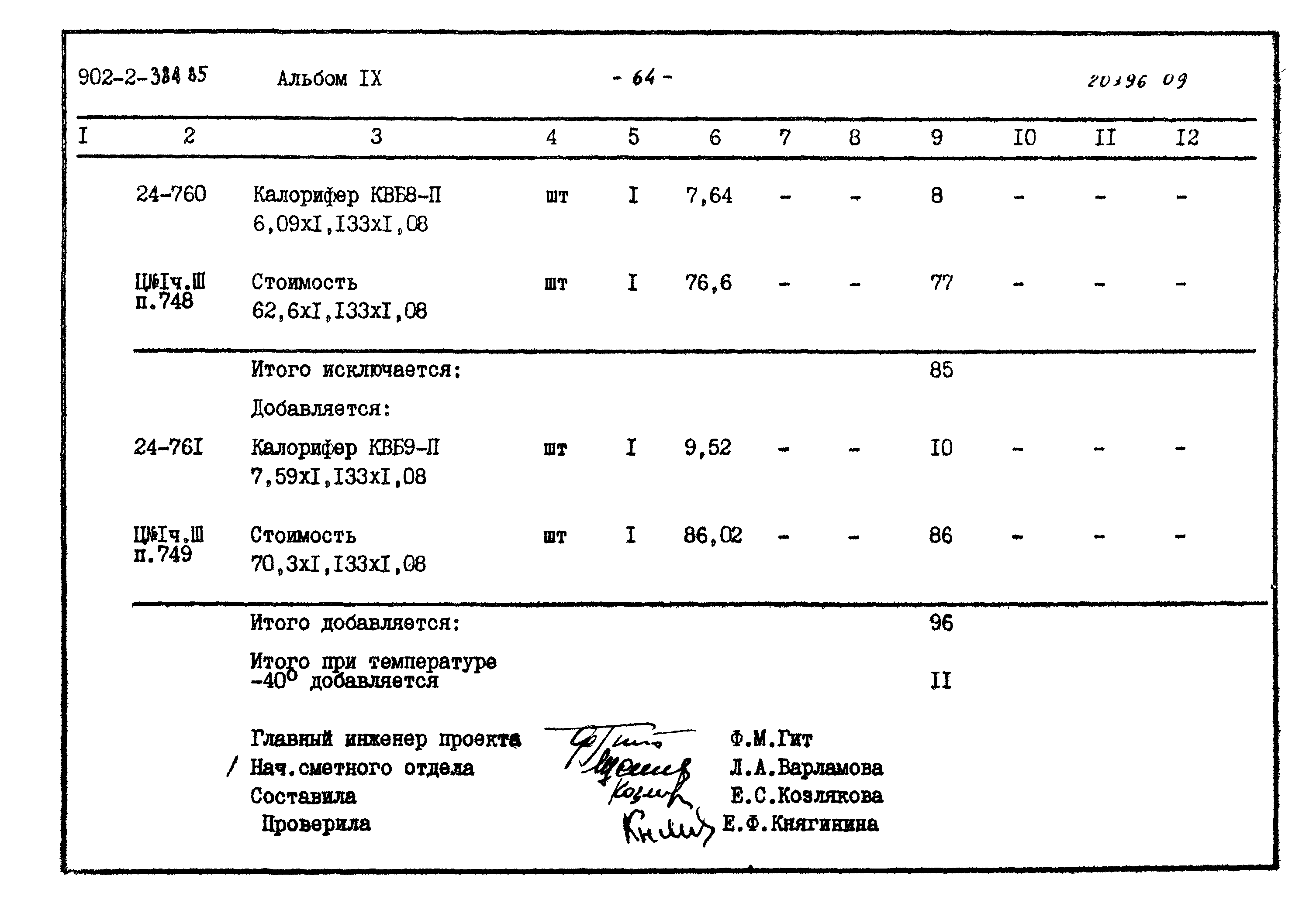 Типовой проект 902-2-384.85
