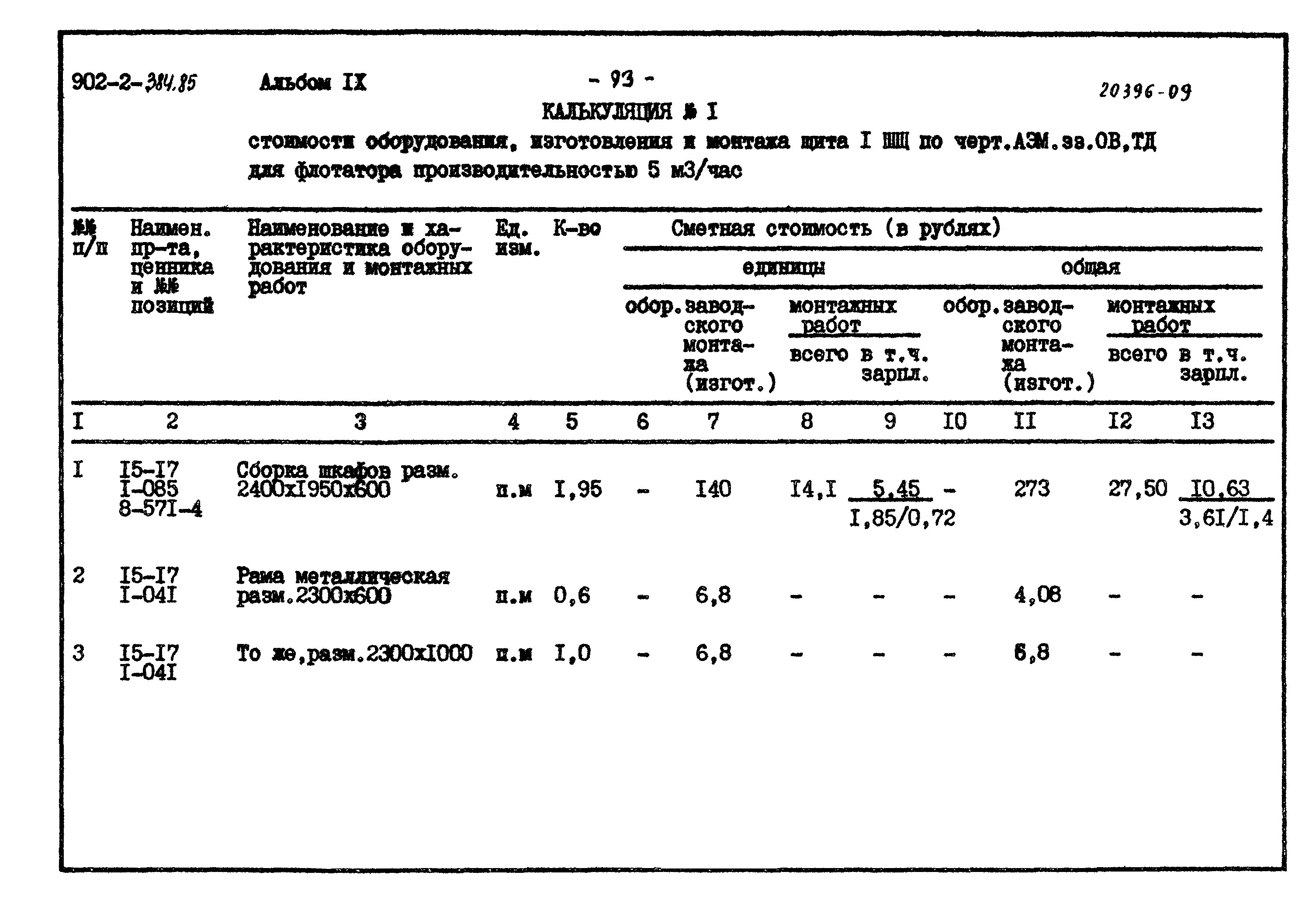 Типовой проект 902-2-384.85