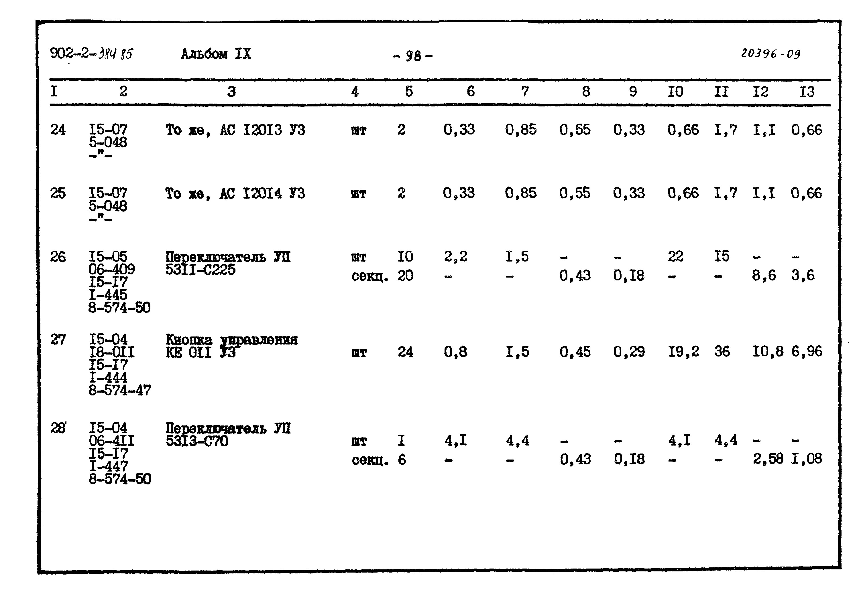 Типовой проект 902-2-384.85