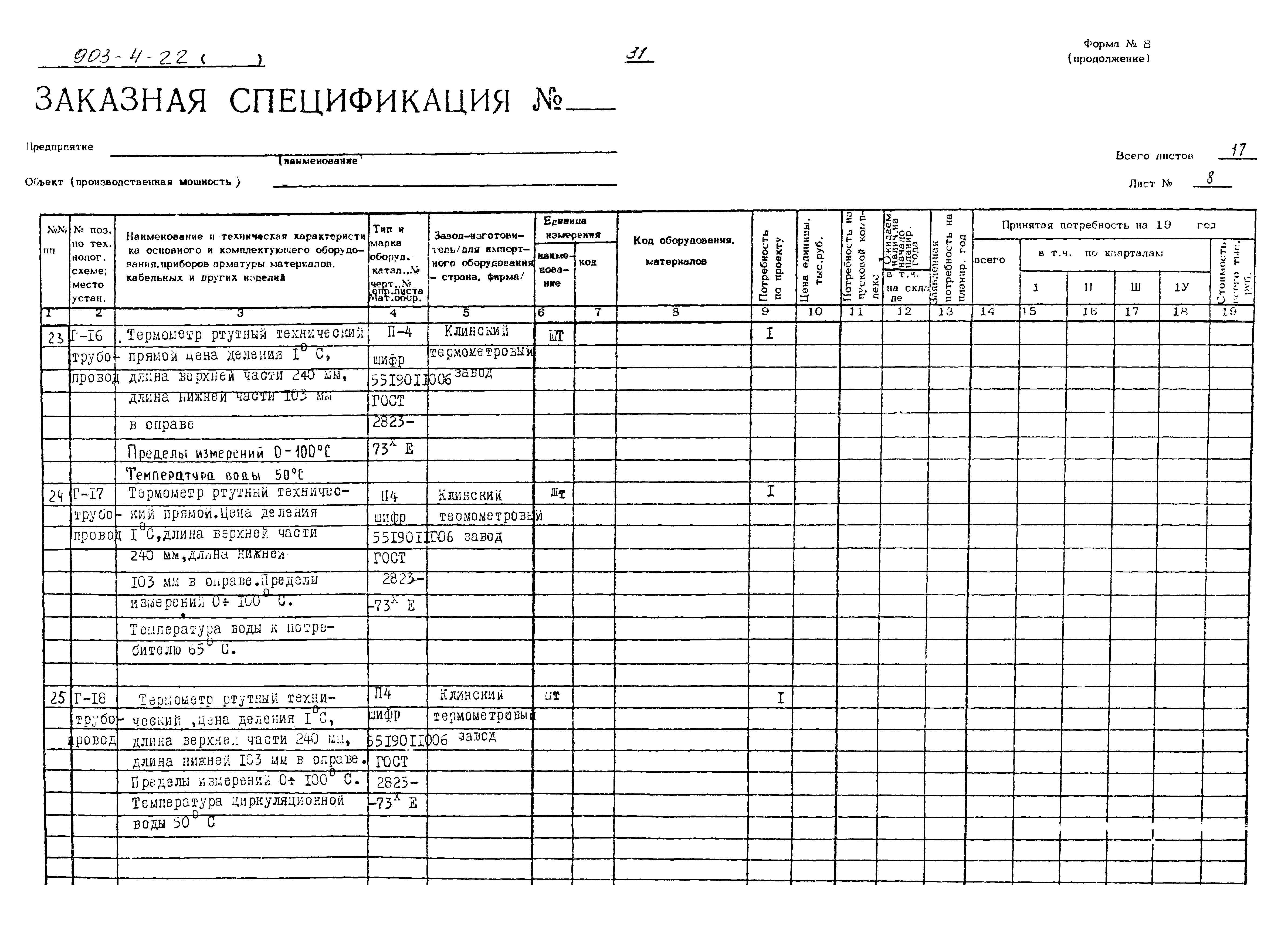 Типовой проект 903-4-22