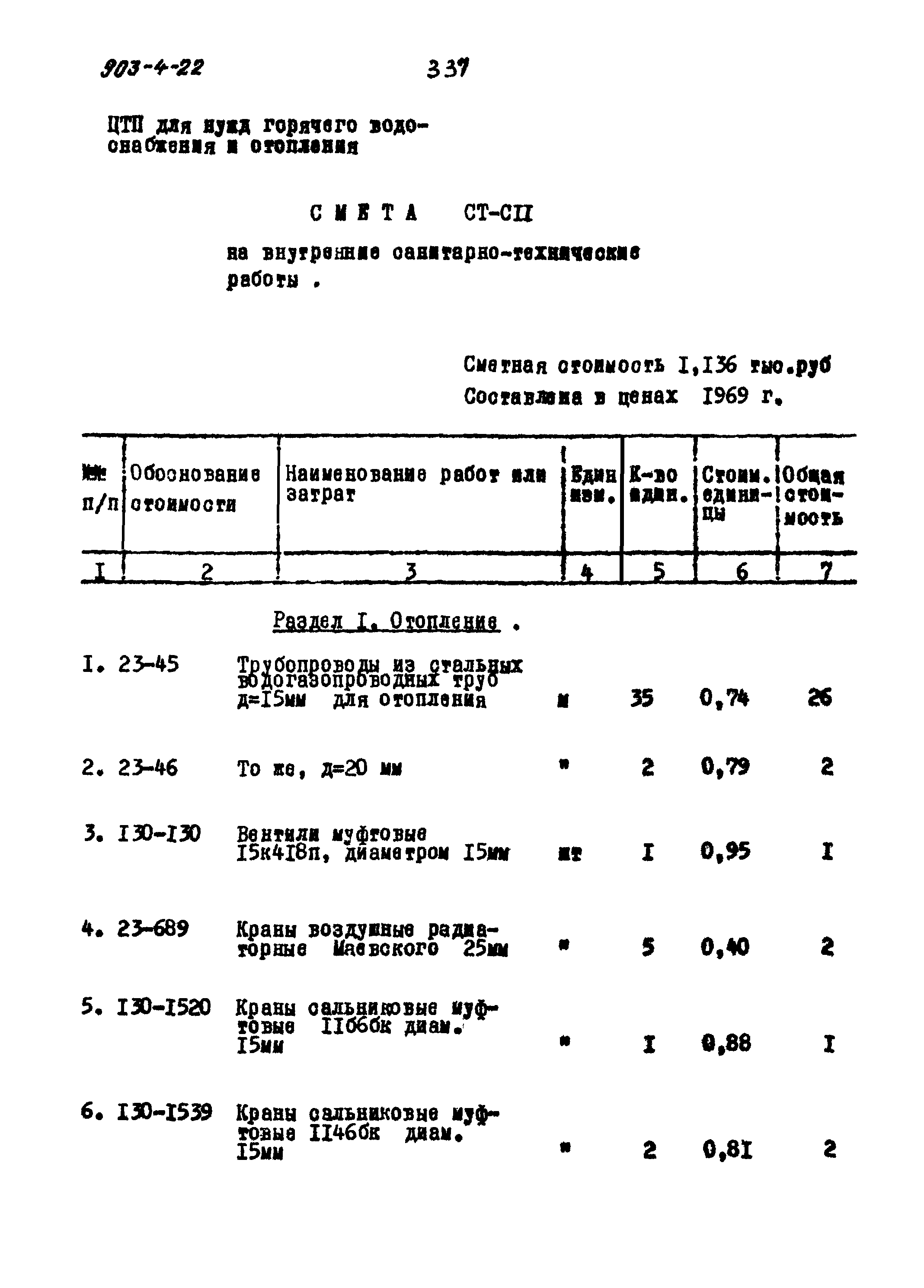 Типовой проект 903-4-22