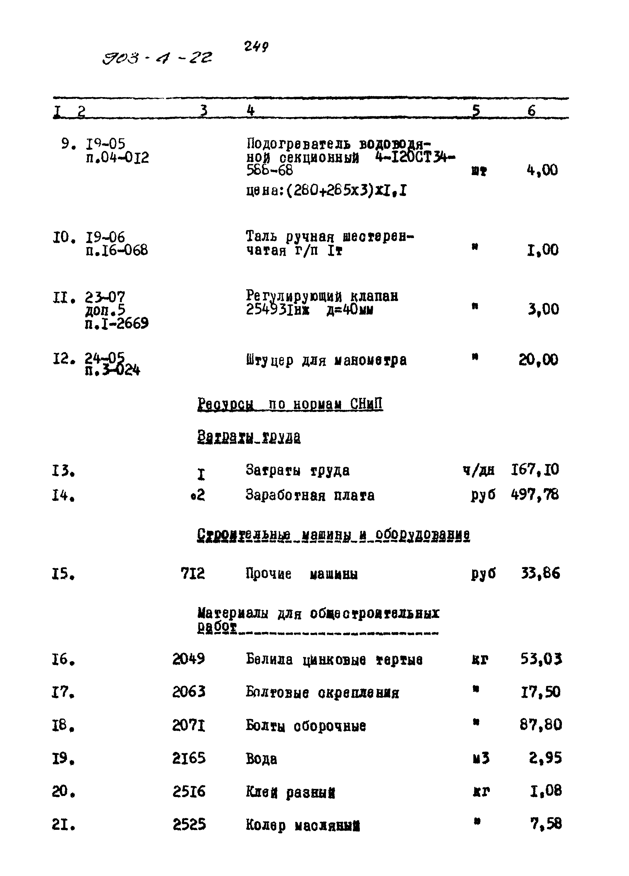 Типовой проект 903-4-22