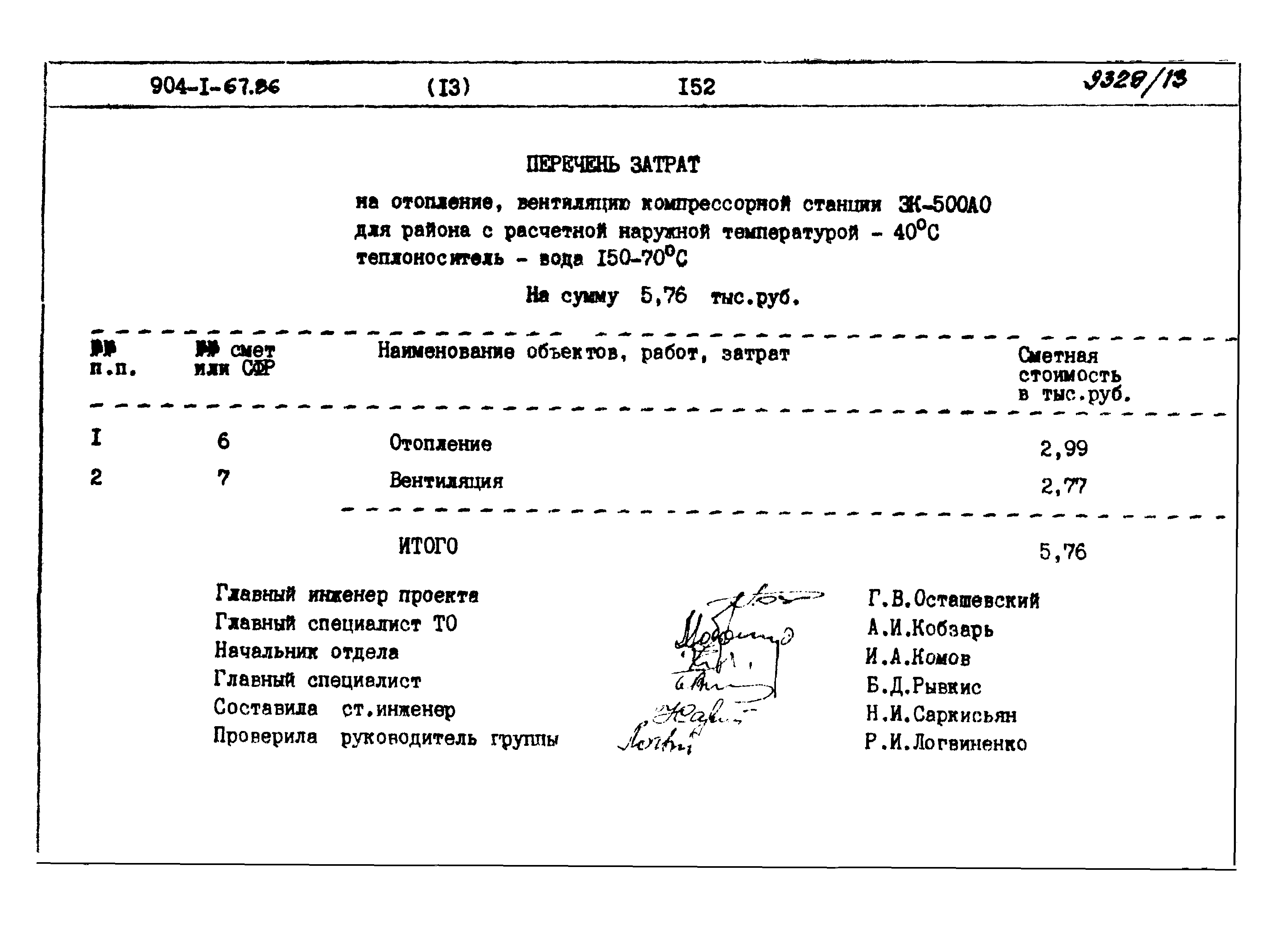 Типовой проект 904-1-67.88