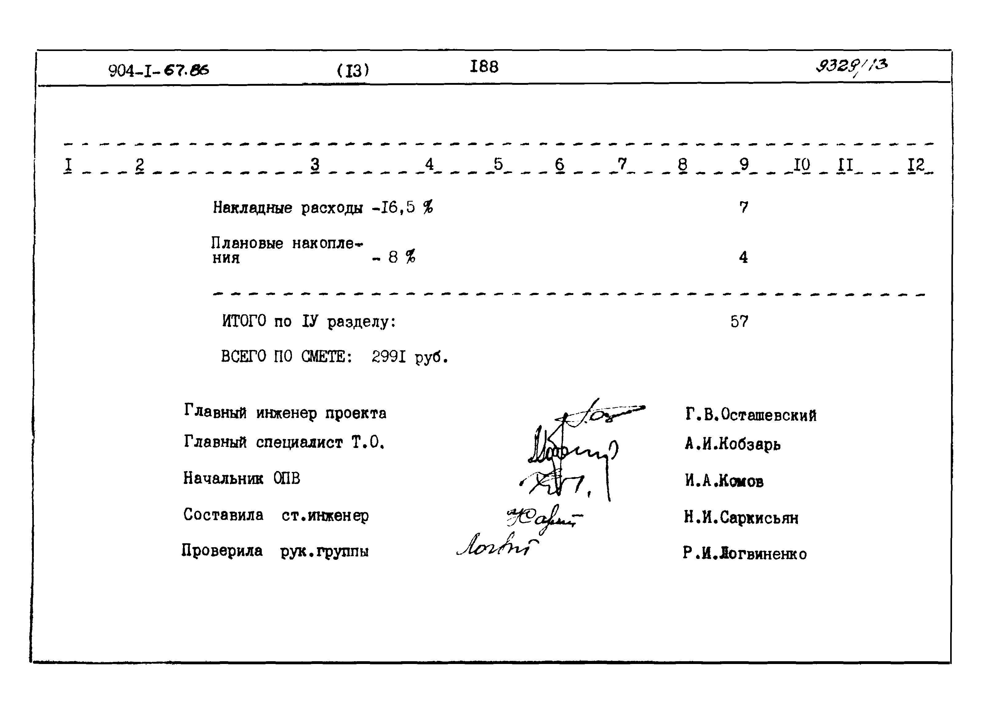 Типовой проект 904-1-67.88