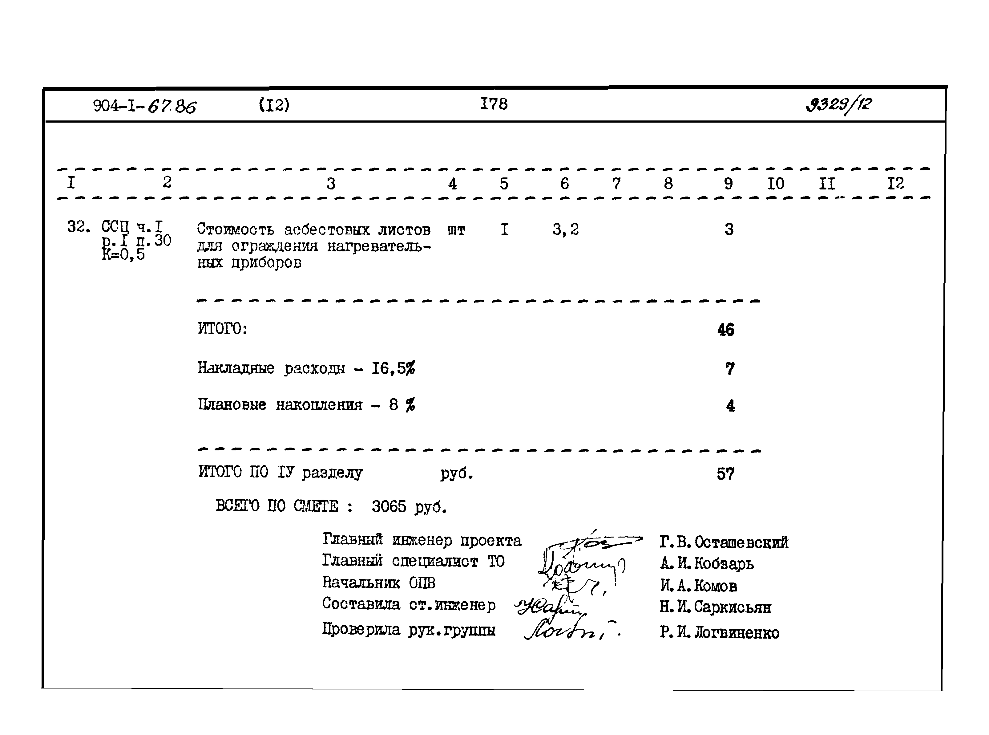 Типовой проект 904-1-67.88