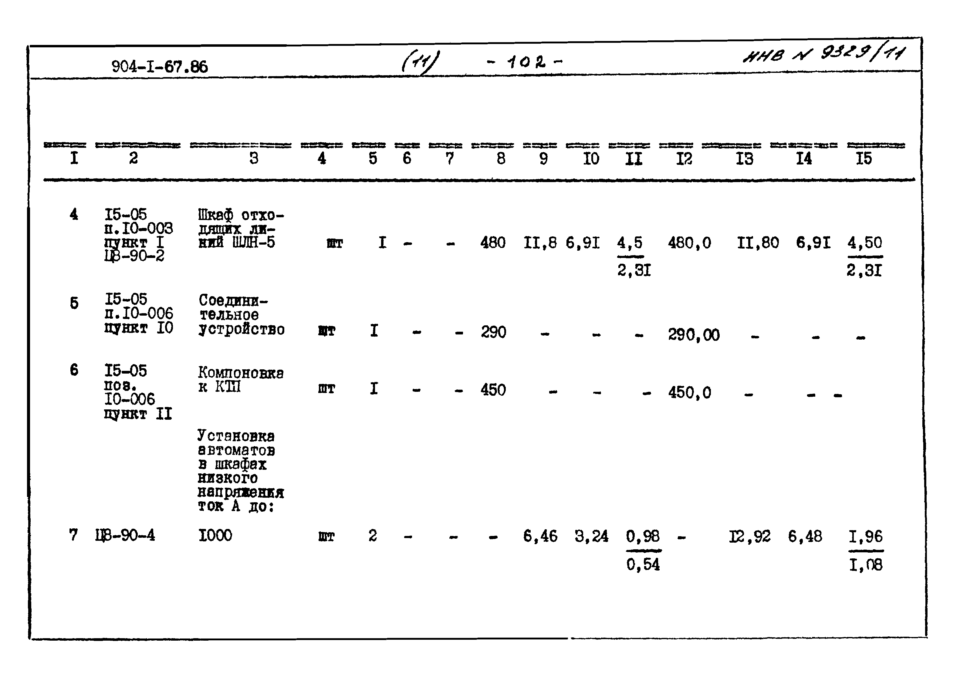 Типовой проект 904-1-67.88