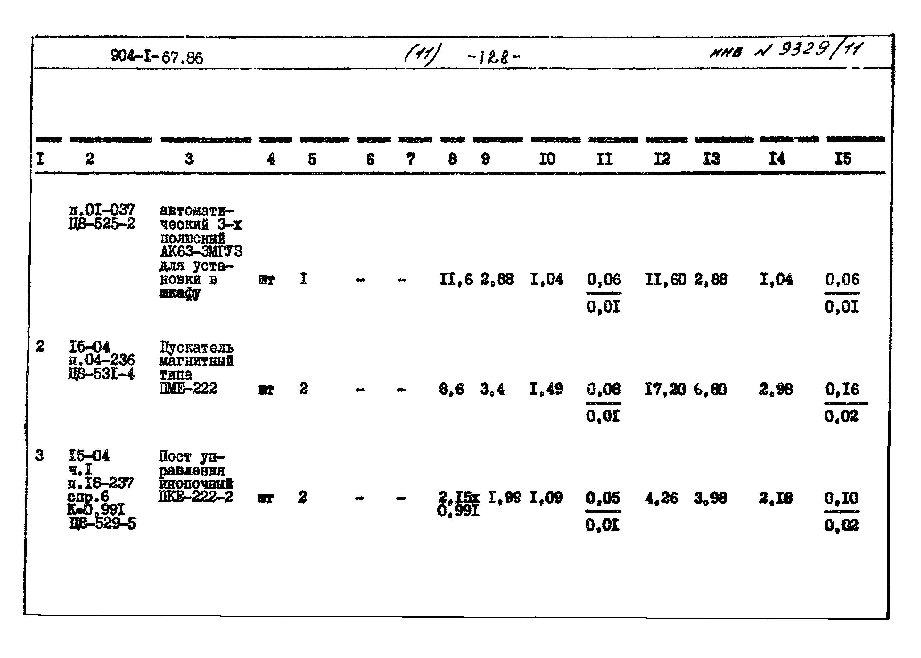 Типовой проект 904-1-67.88