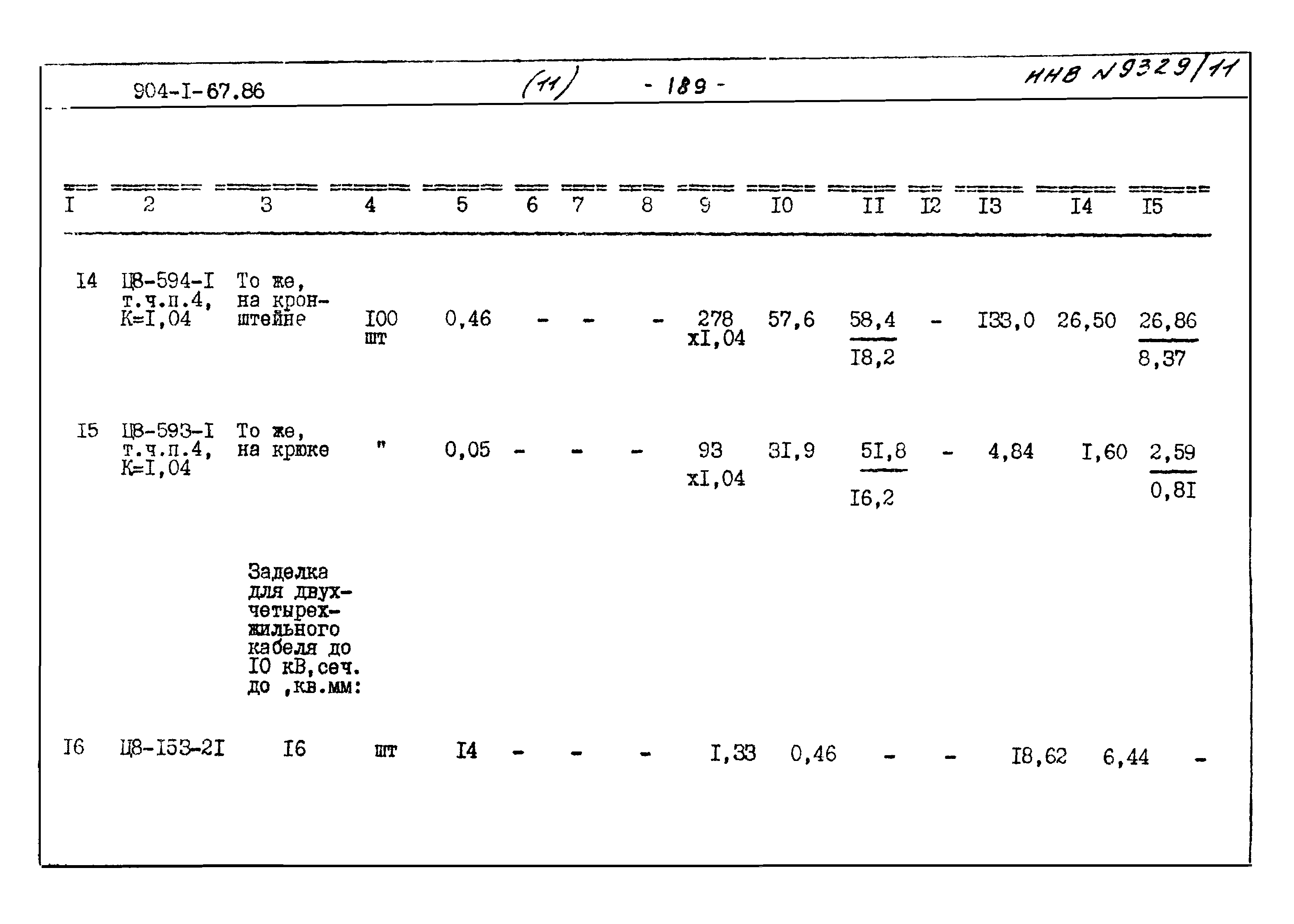 Типовой проект 904-1-67.88