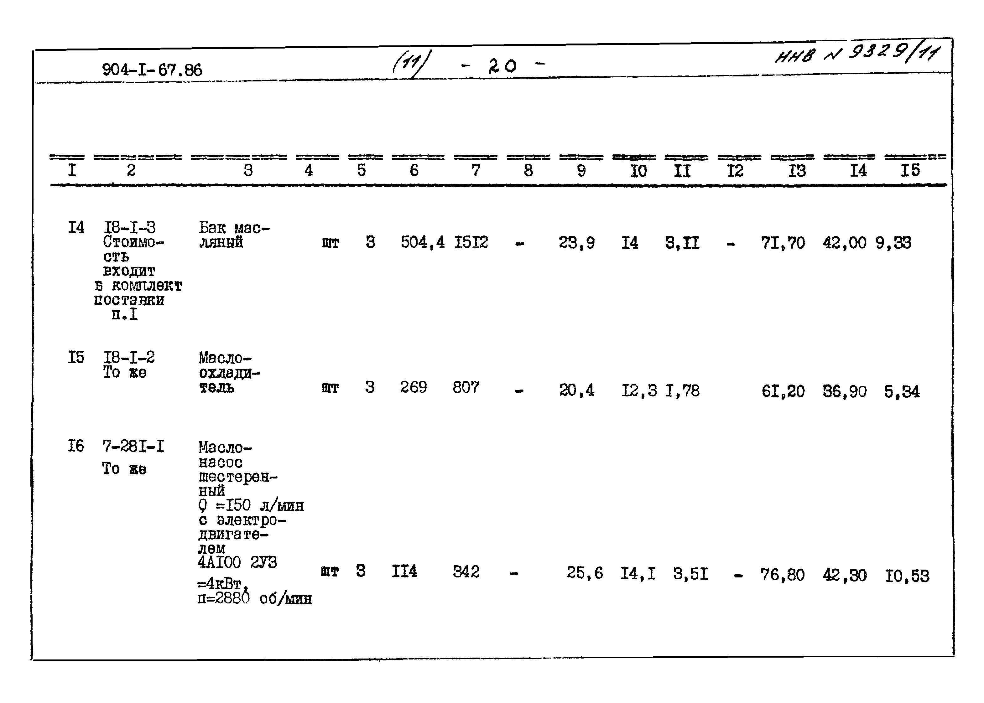Типовой проект 904-1-67.88