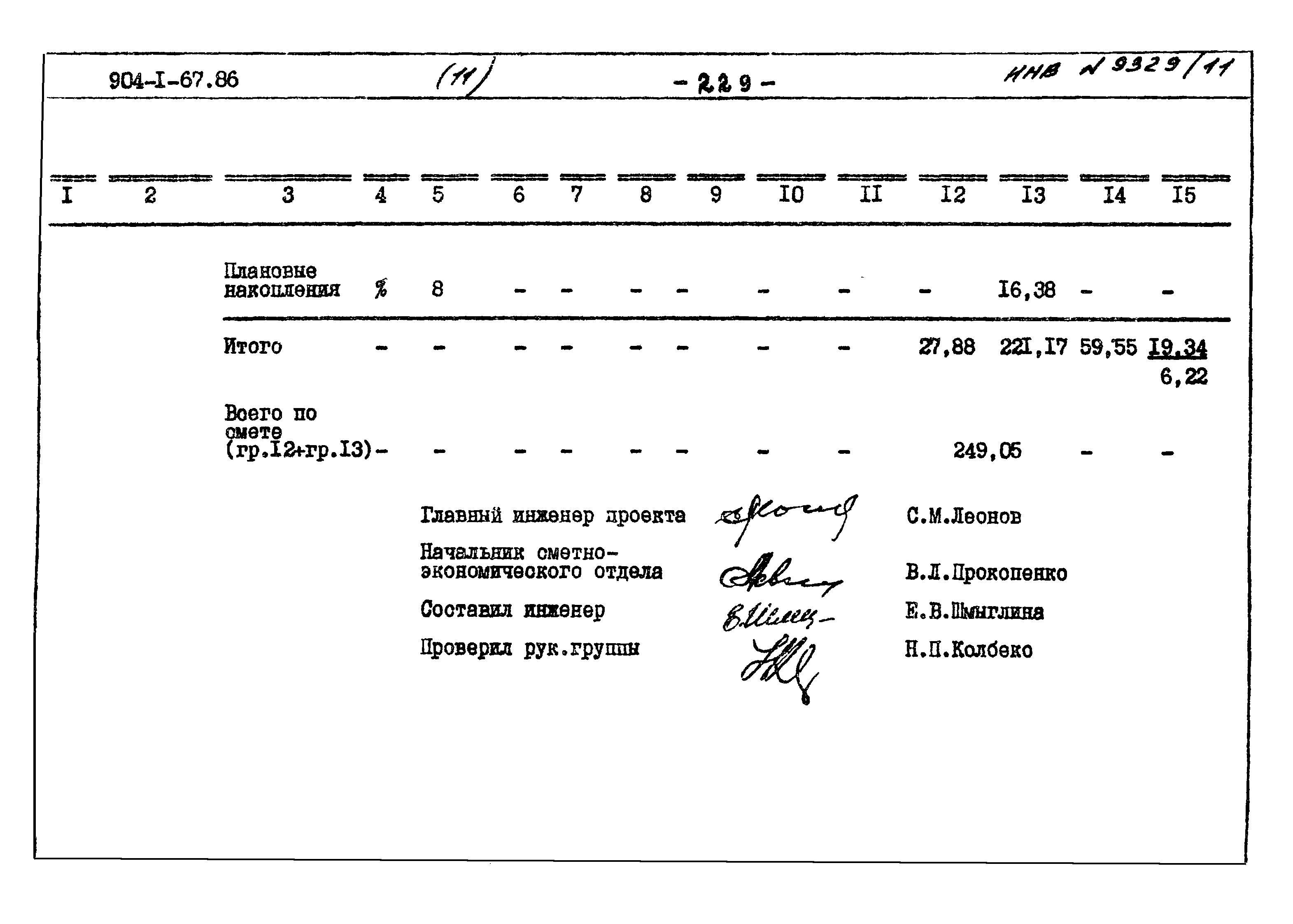 Типовой проект 904-1-67.88