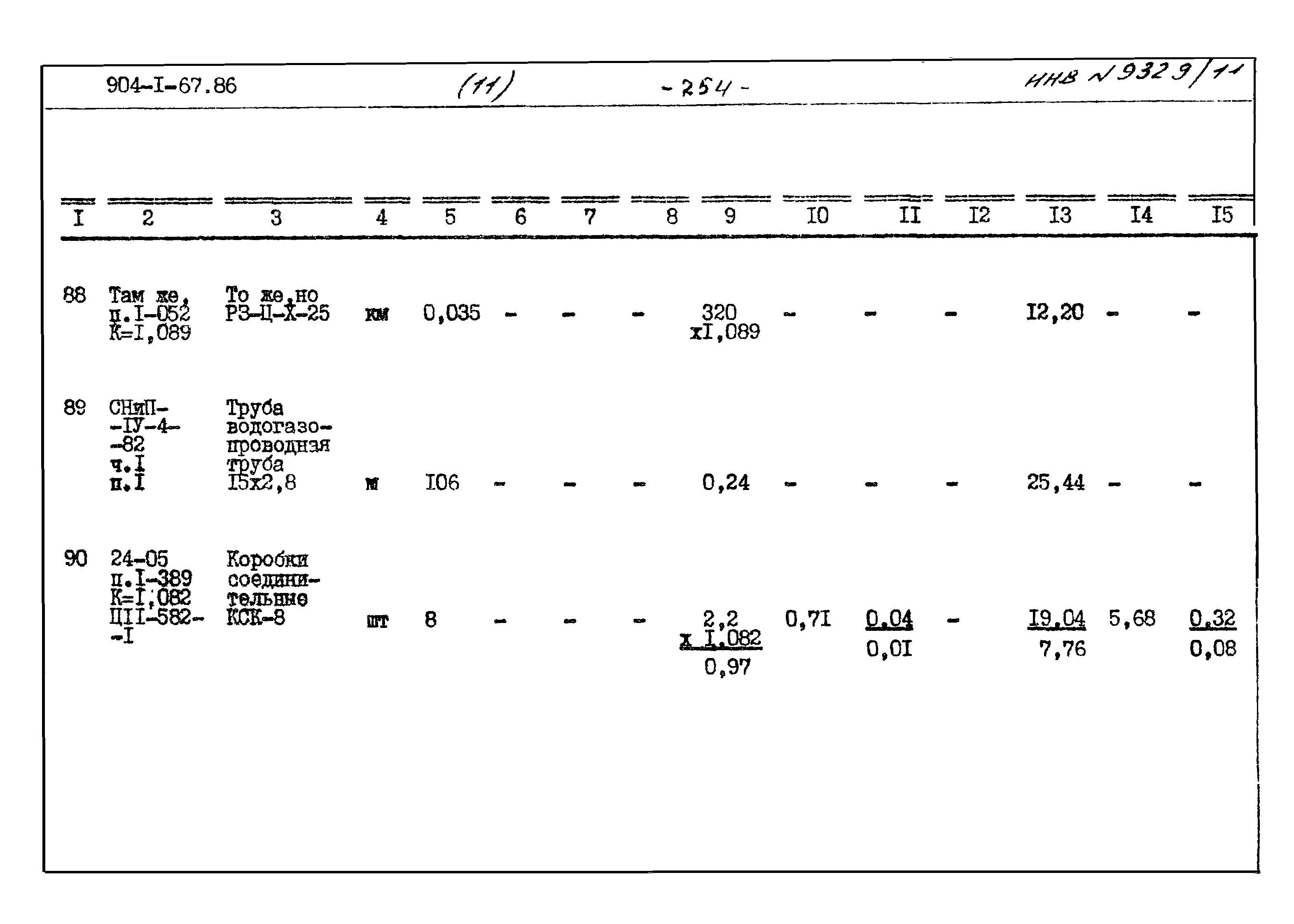 Типовой проект 904-1-67.88