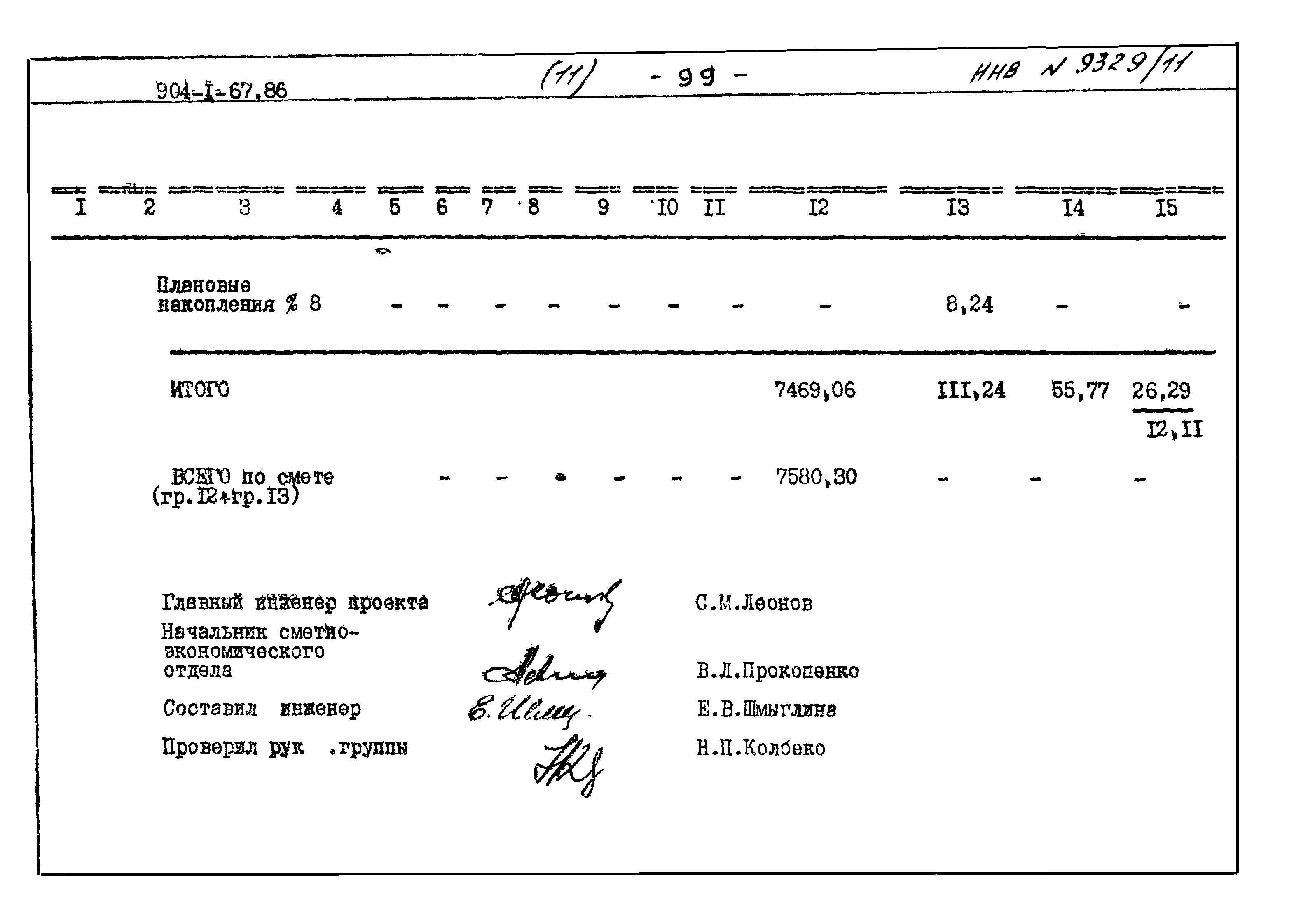 Типовой проект 904-1-67.88