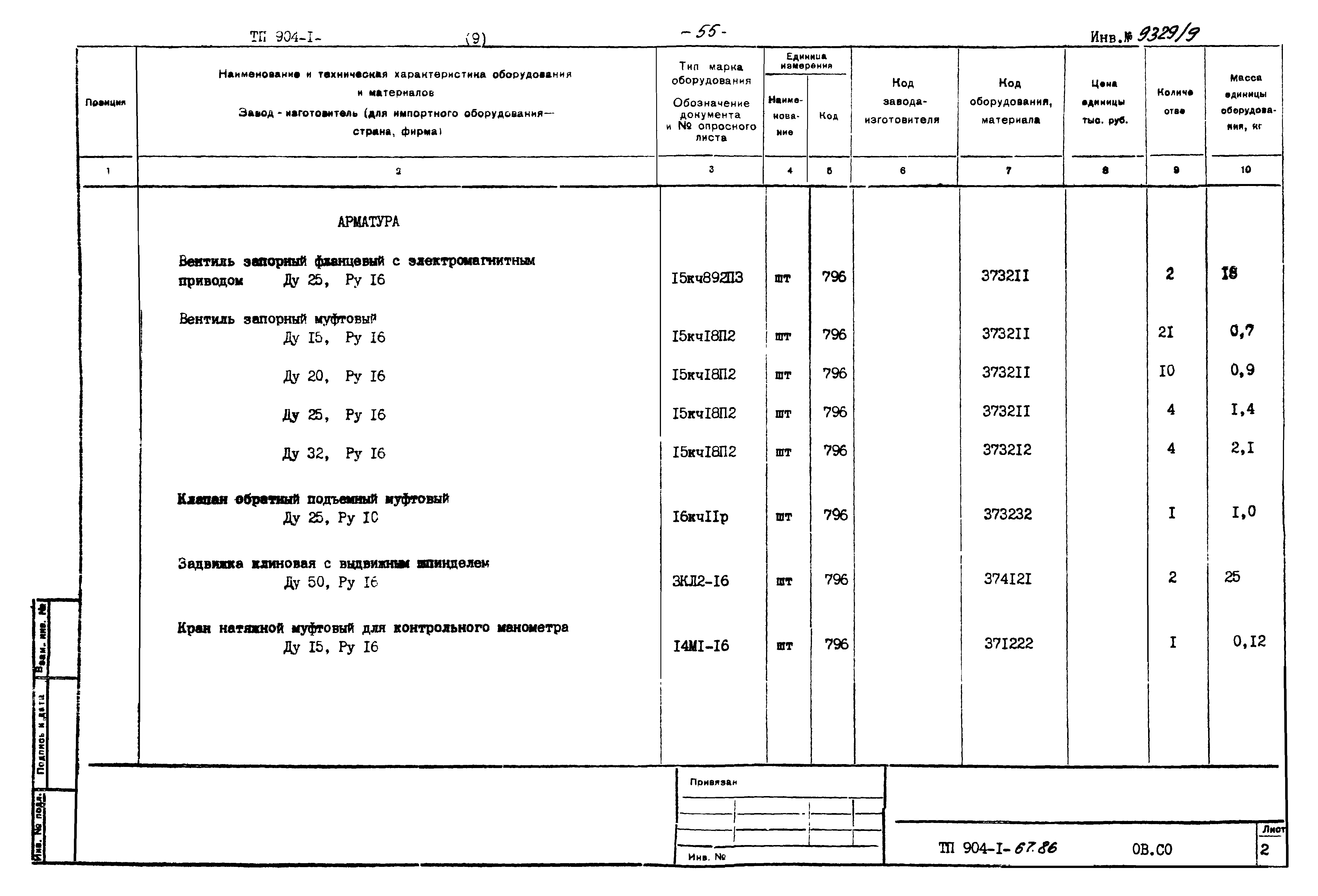 Типовой проект 904-1-67.88