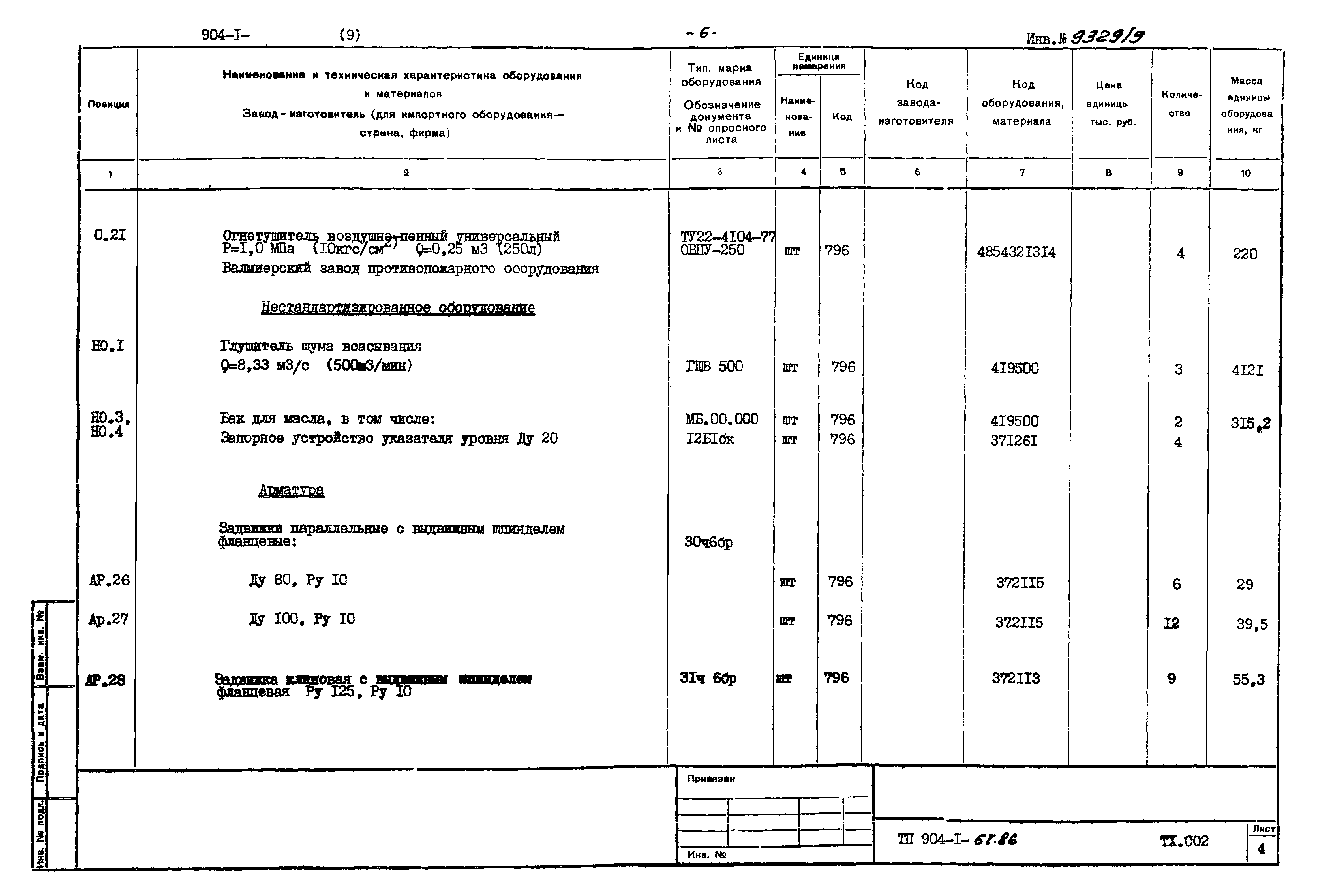 Типовой проект 904-1-67.88