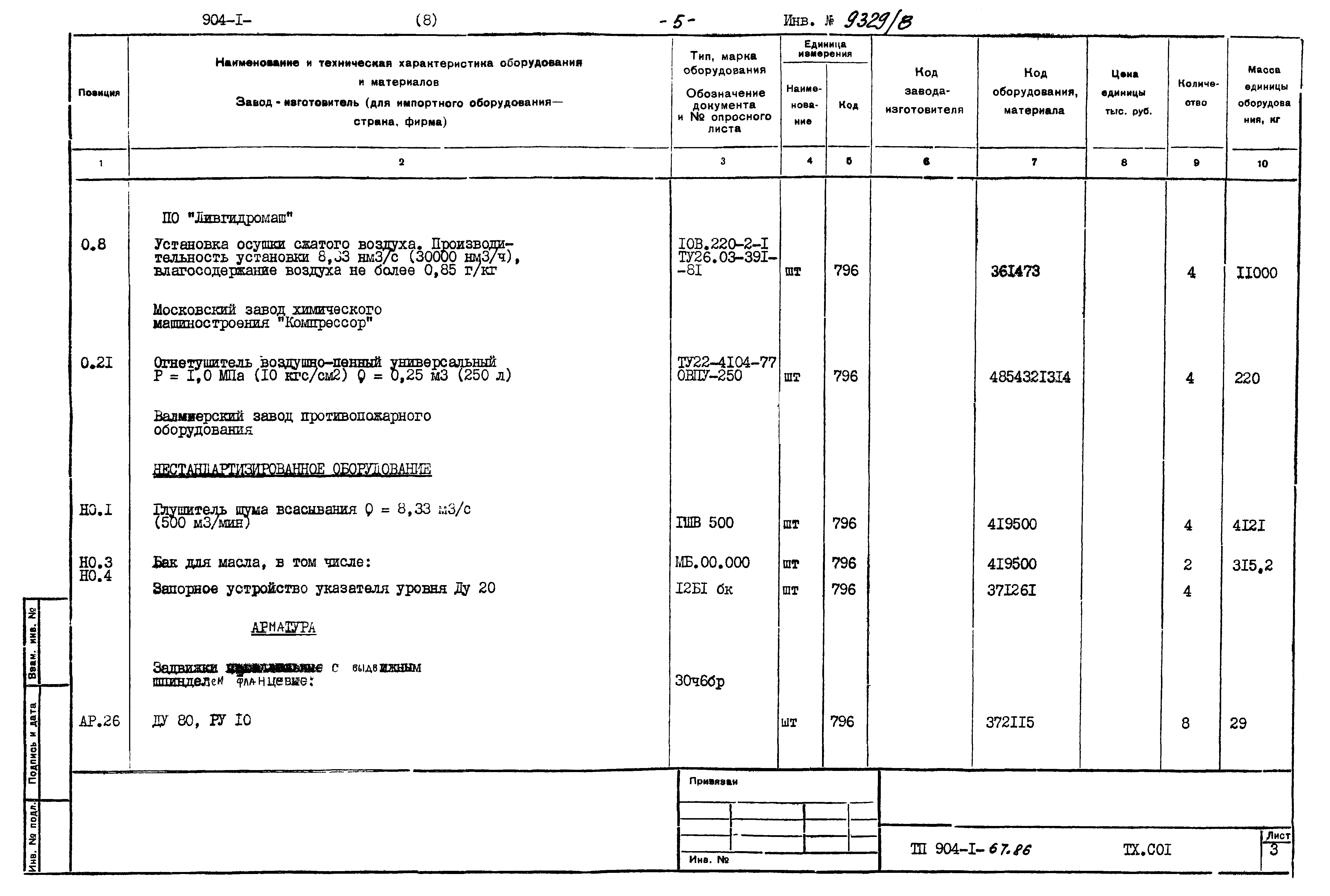 Типовой проект 904-1-67.88