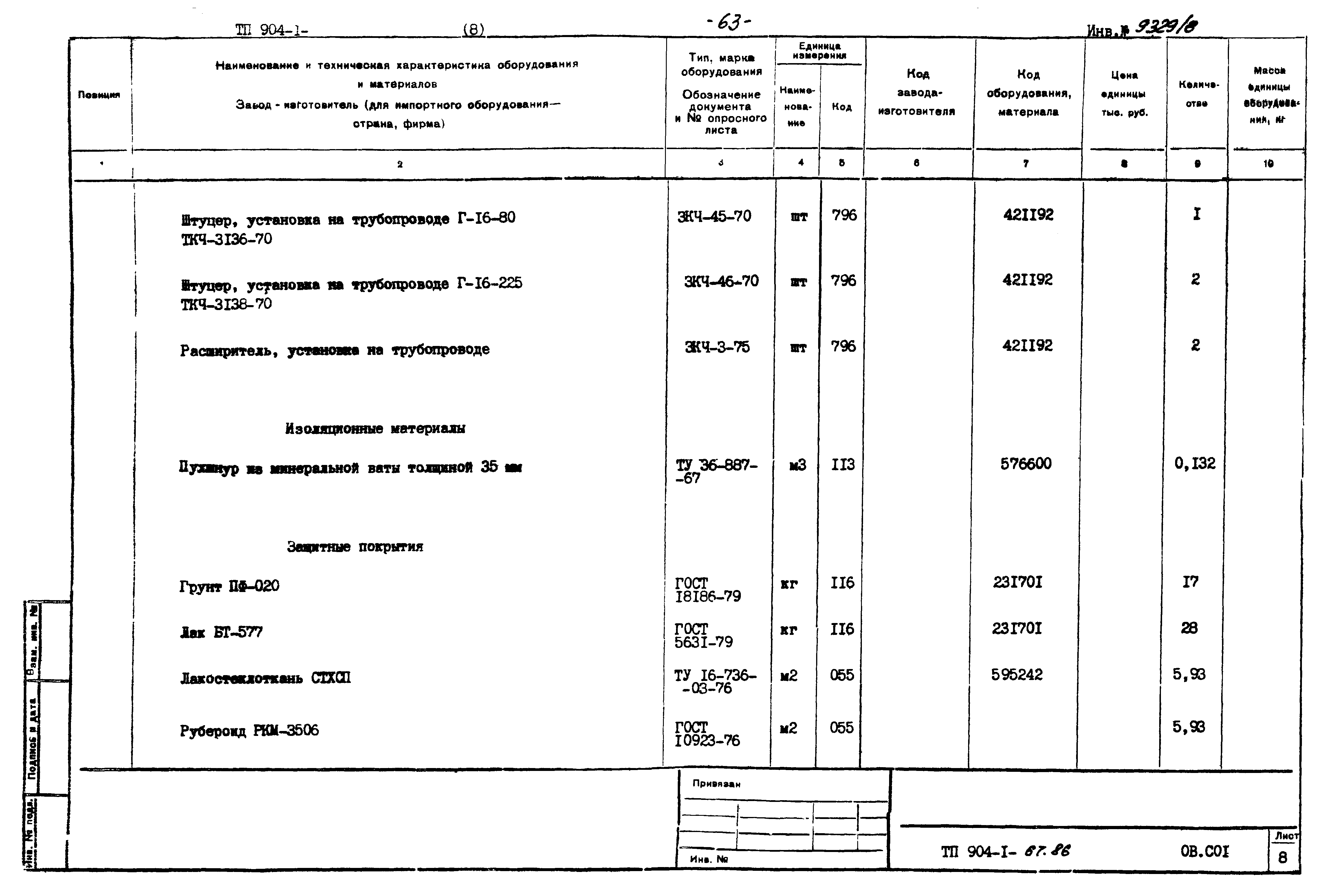 Типовой проект 904-1-67.88