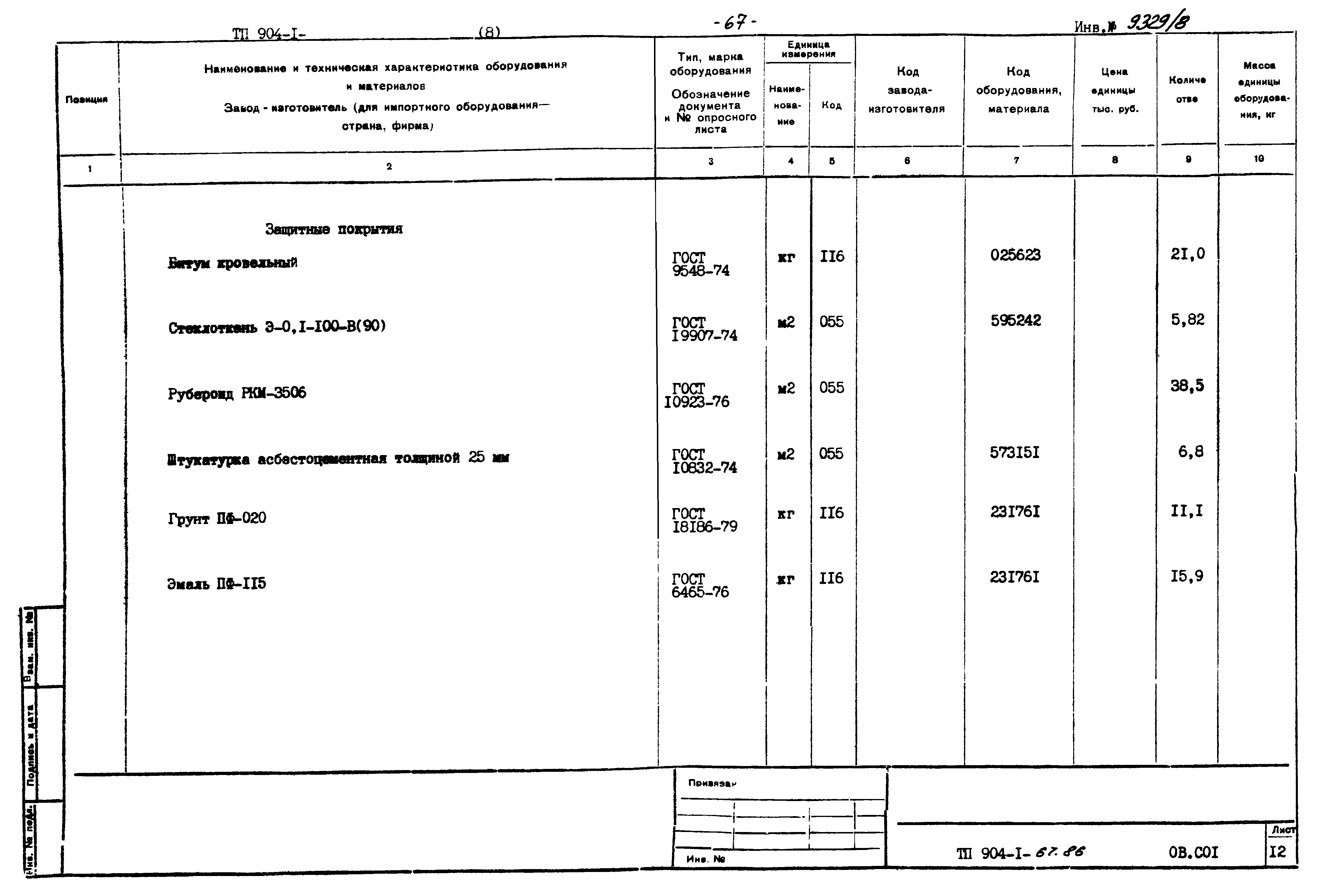 Типовой проект 904-1-67.88