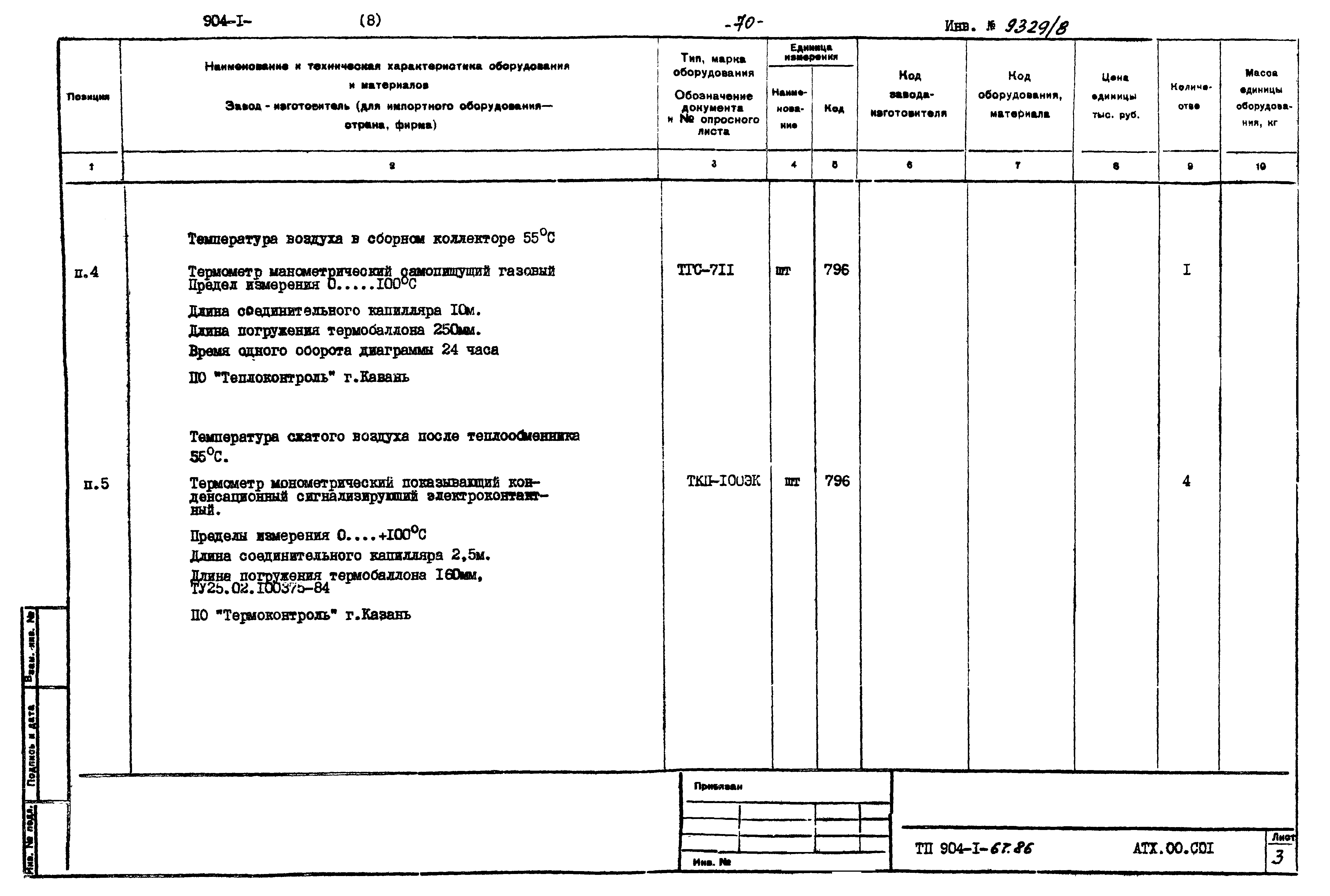 Типовой проект 904-1-67.88