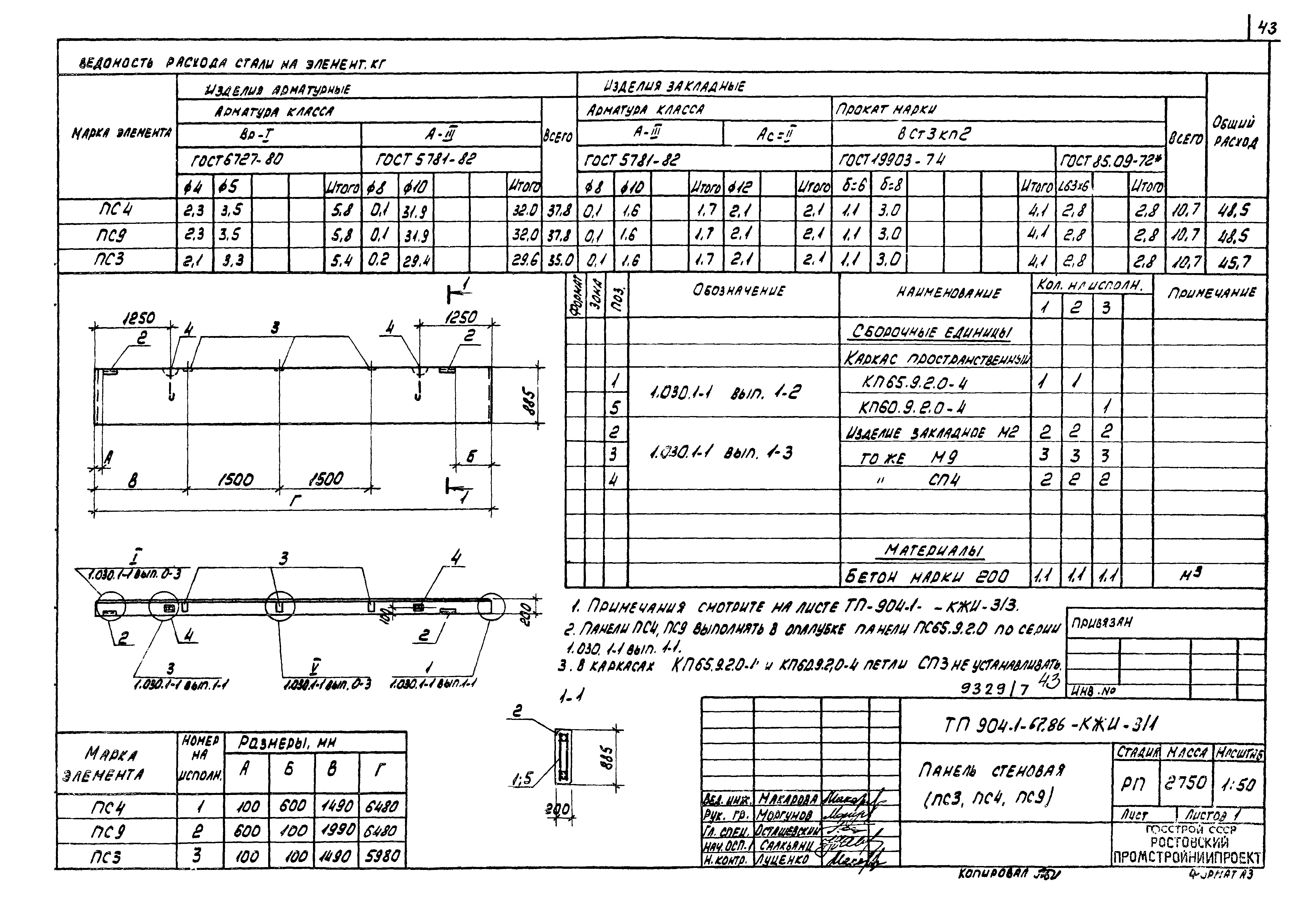 Типовой проект 904-1-67.88