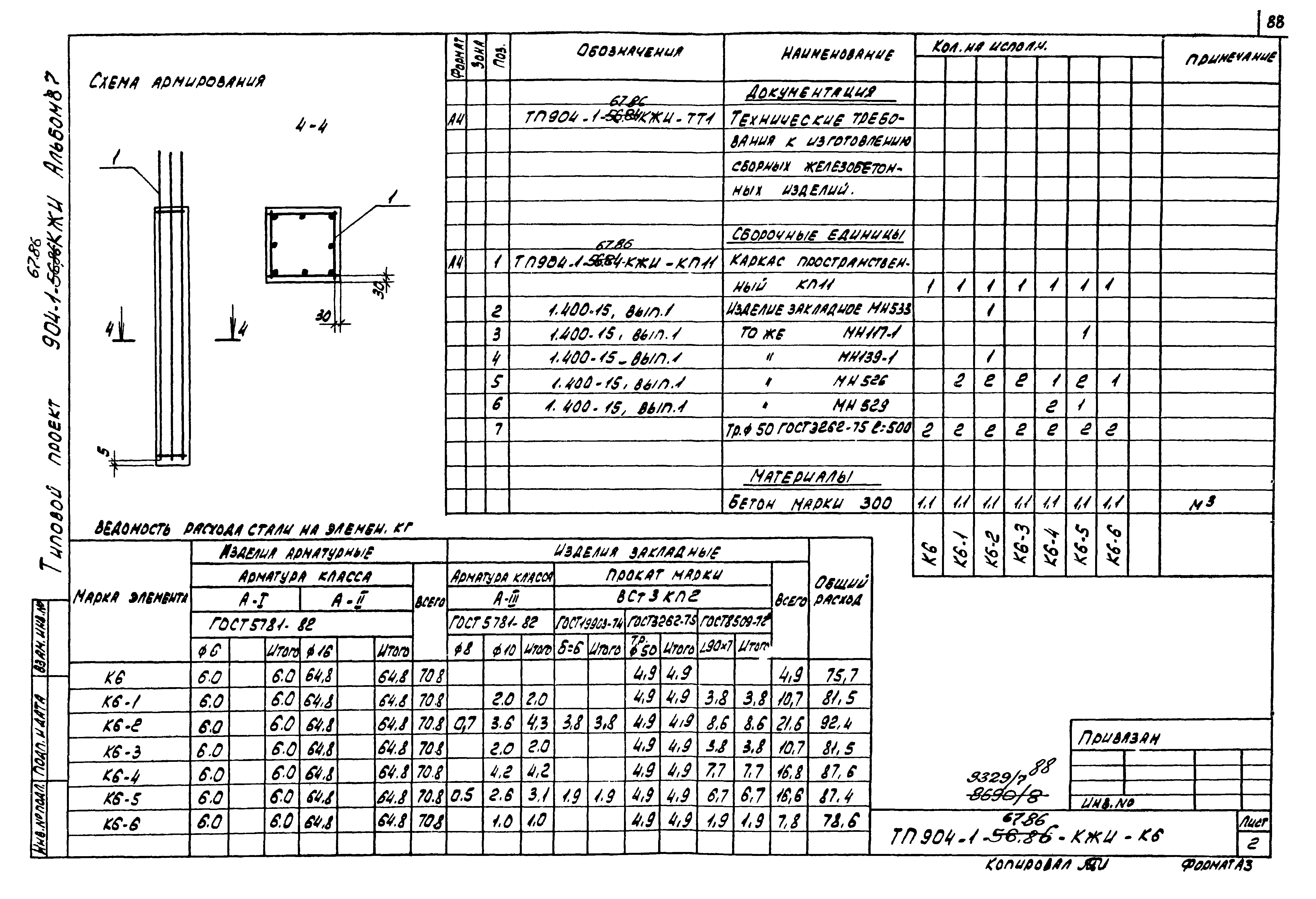 Типовой проект 904-1-67.88