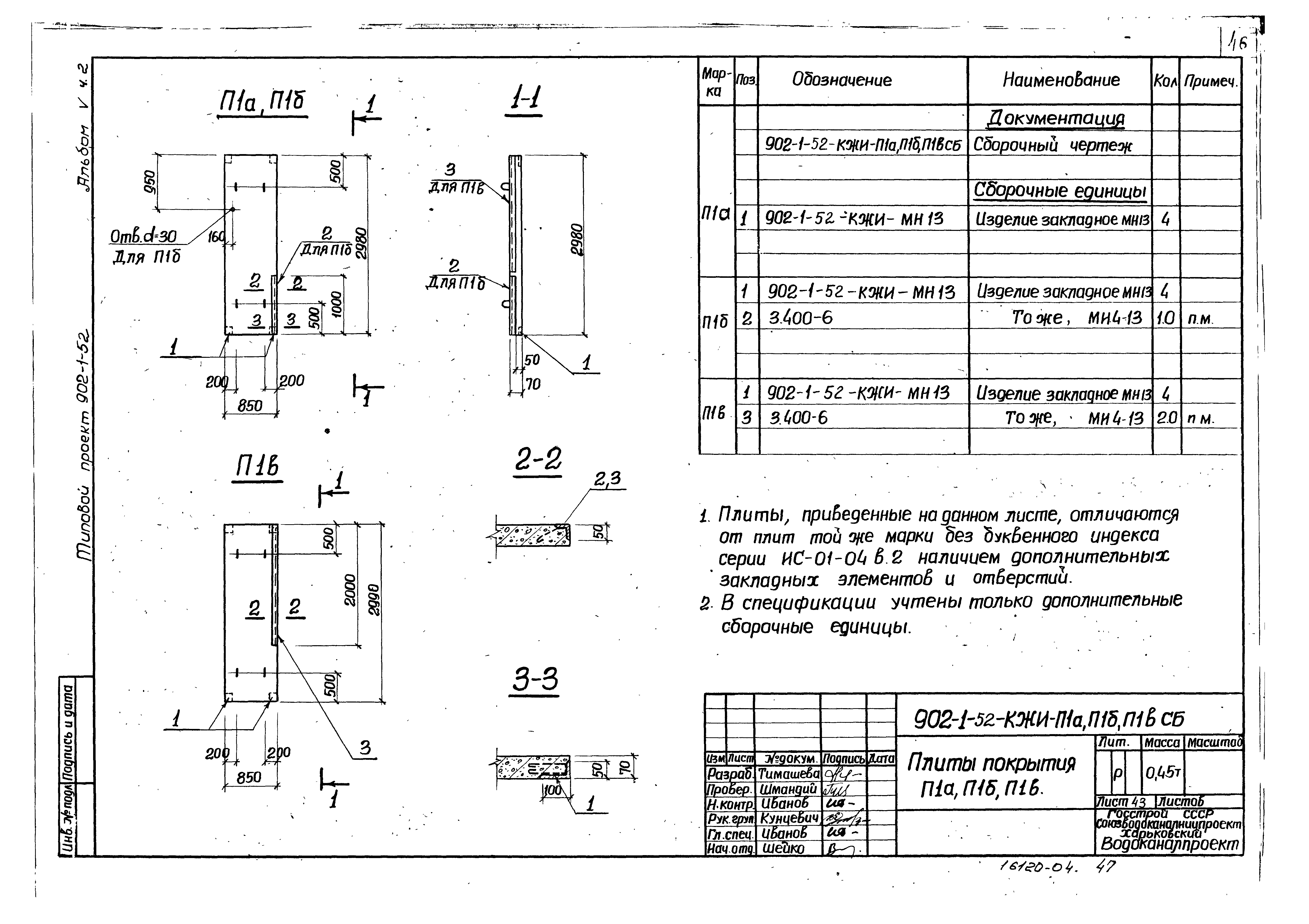 Типовой проект 902-1-52