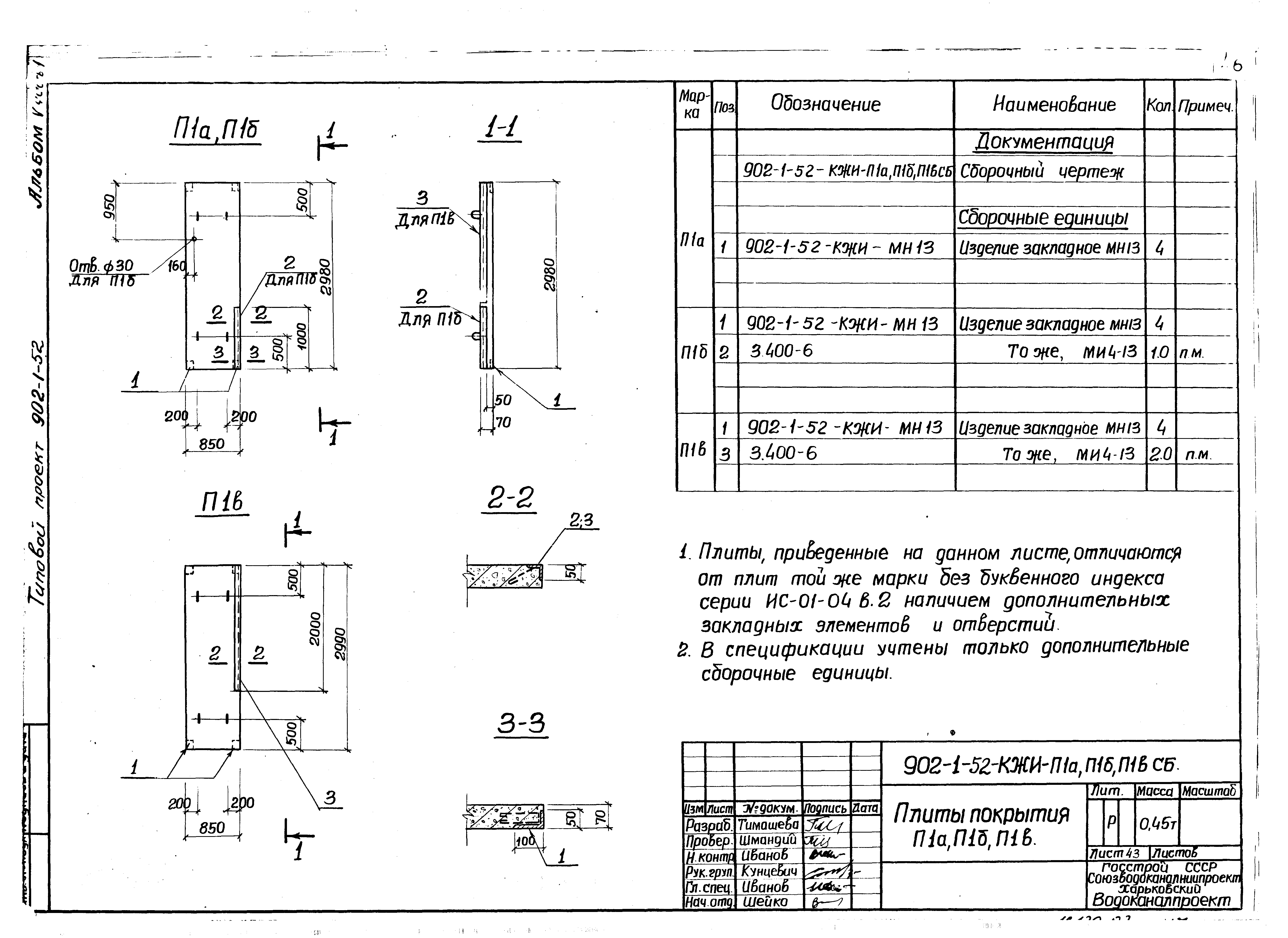 Типовой проект 902-1-52